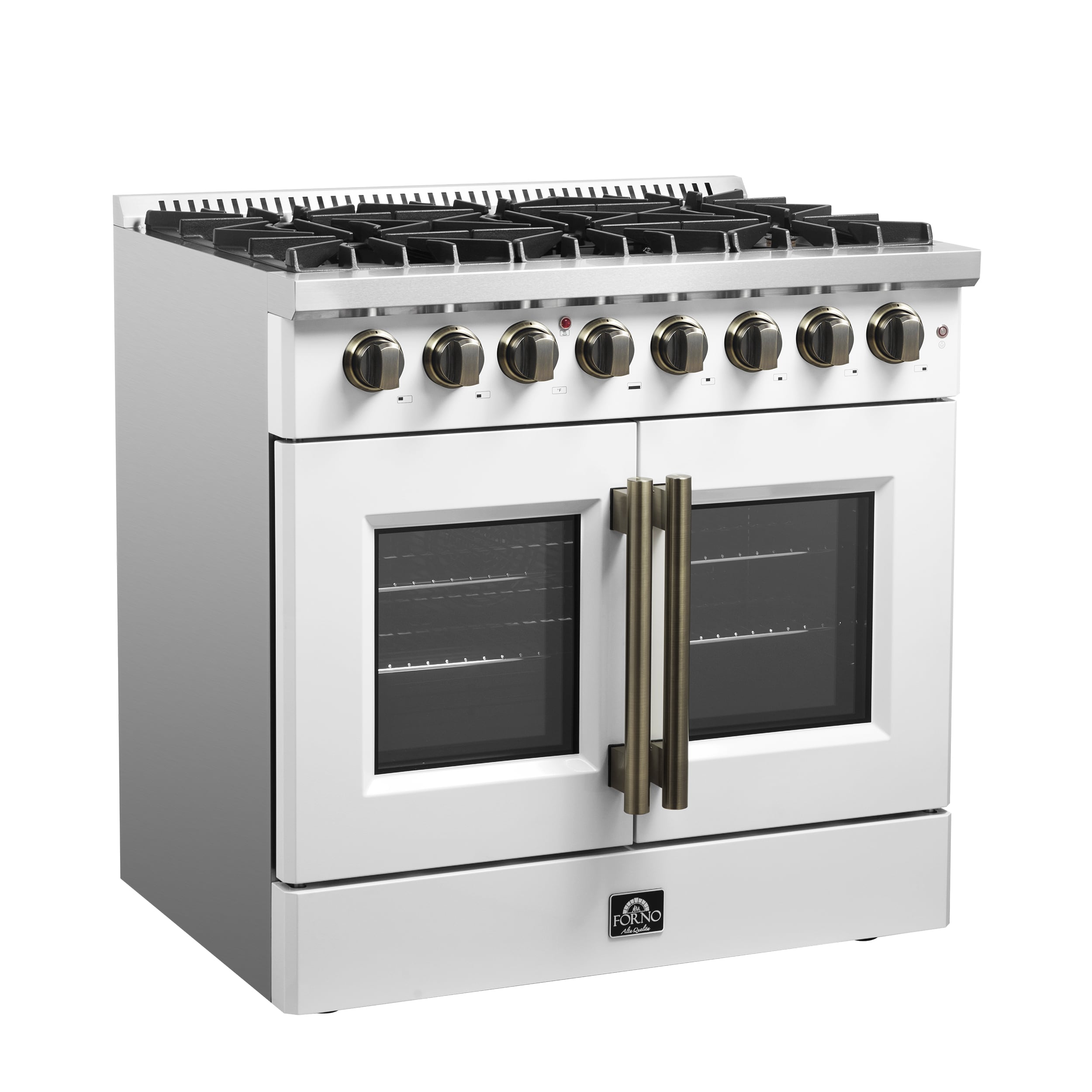 FORNO FFSGS6356-36WHT Dual-Fuel-Ranges - View #2