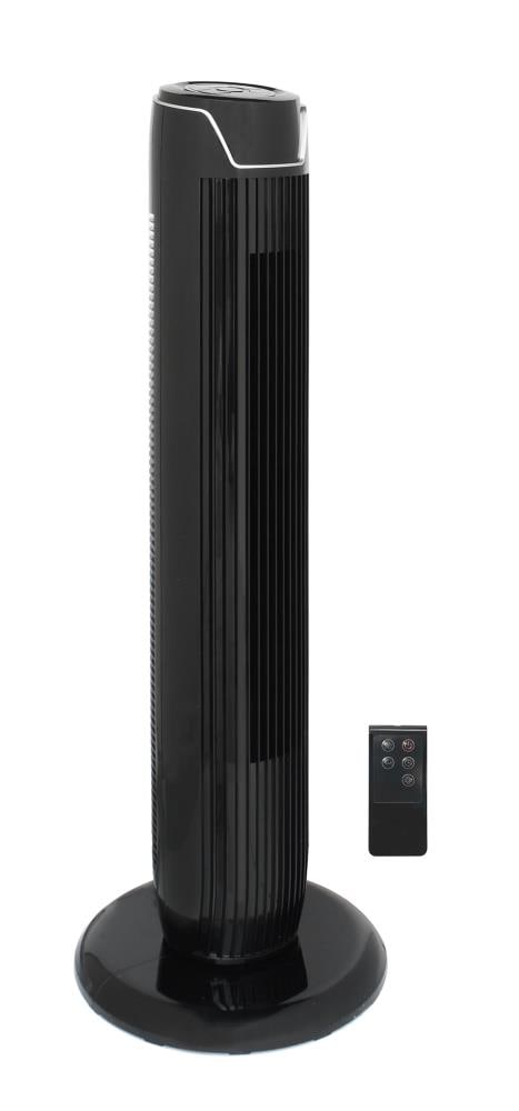 SPT SF-1536BK 19-Inches 120 -Volt 3 -Speed Indoor Black Oscillating Tower Fan with Remote