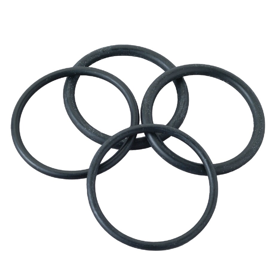BrassCraft SL0155 4-Pack 1.25-in x 0.0625-in Rubber Faucet O-Ring