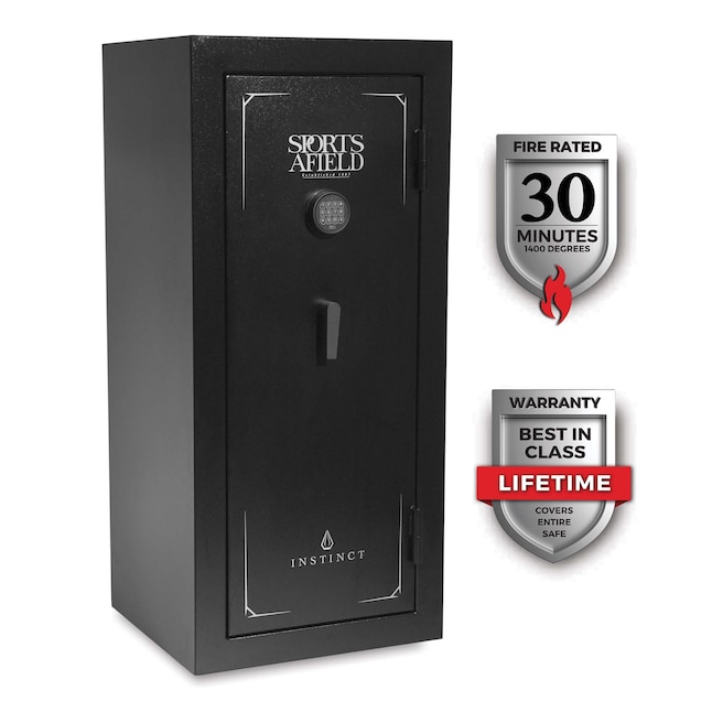 Instinct Series 24-Gun Fire Safe with Electronic Lock Instinct Series 24-Gun Fire Safe with Electronic Lock