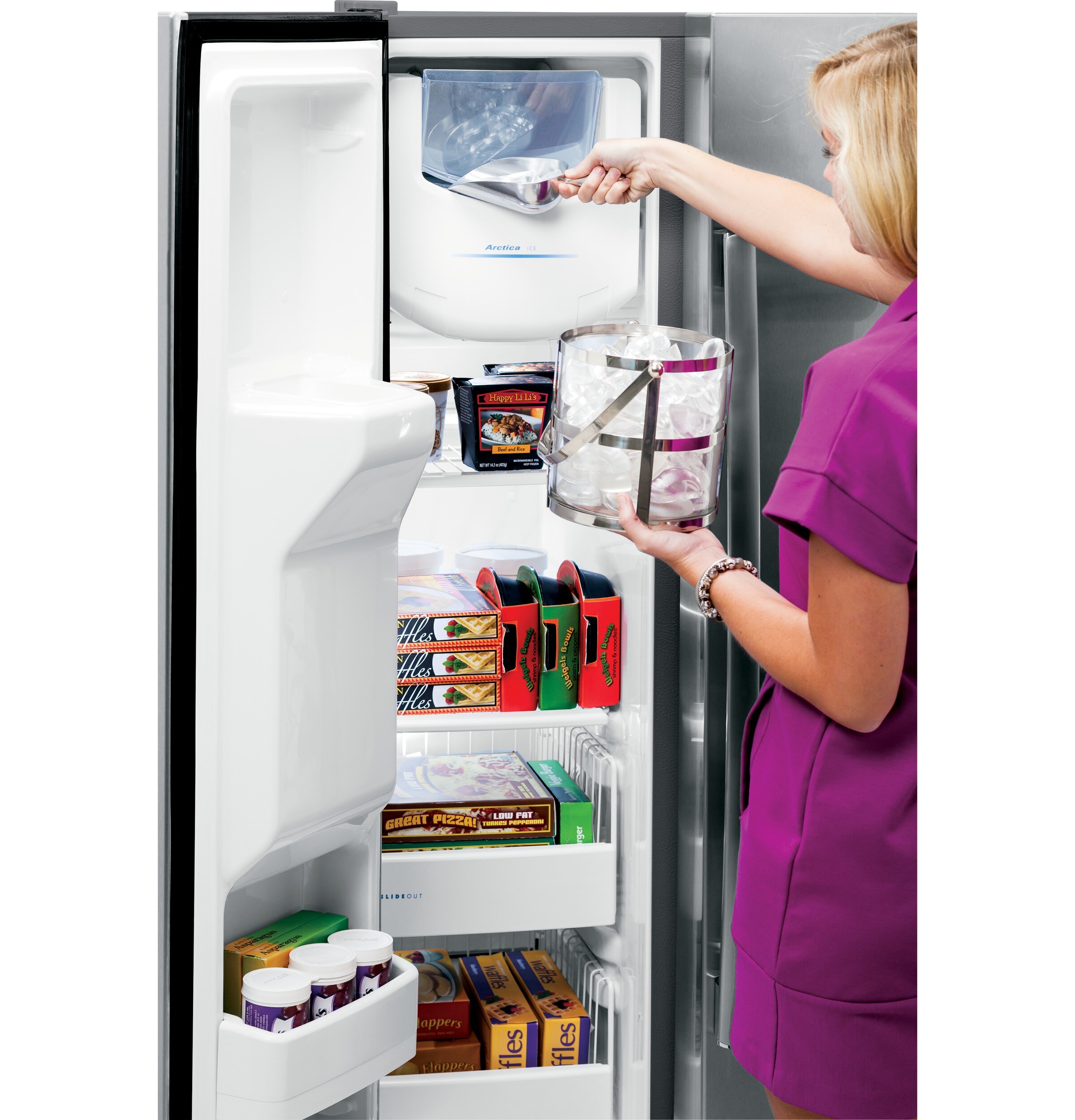 Ge side by side refrigerator deals gss25gshss