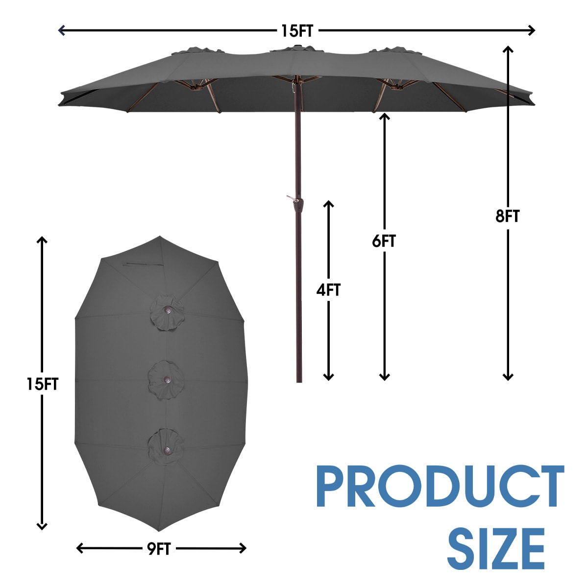JEAREY YYGJ-GY Umbrellas-2 - View #5