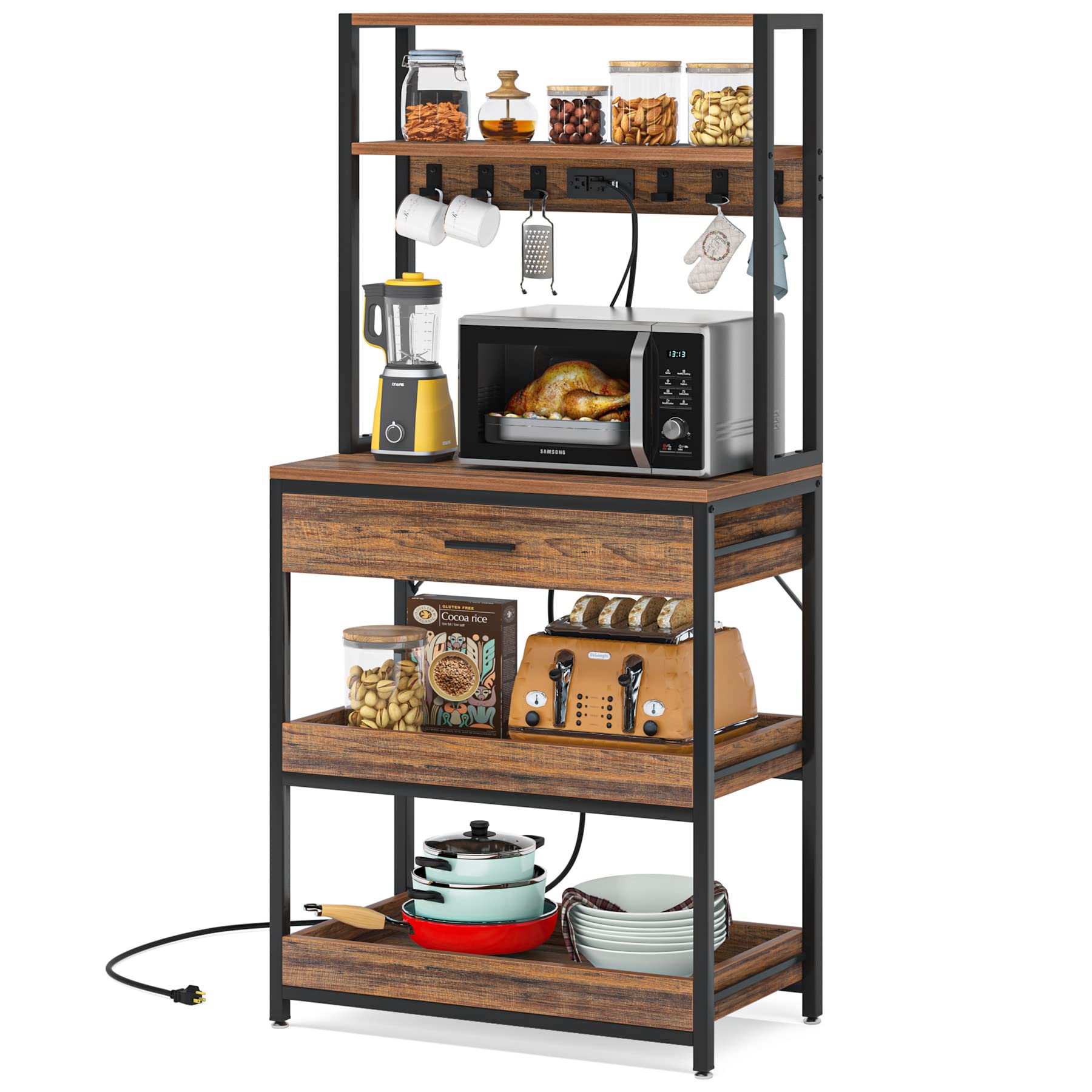 Tribesigns HOGA-JW0103 Dining-Kitchen-Storarge - View #8