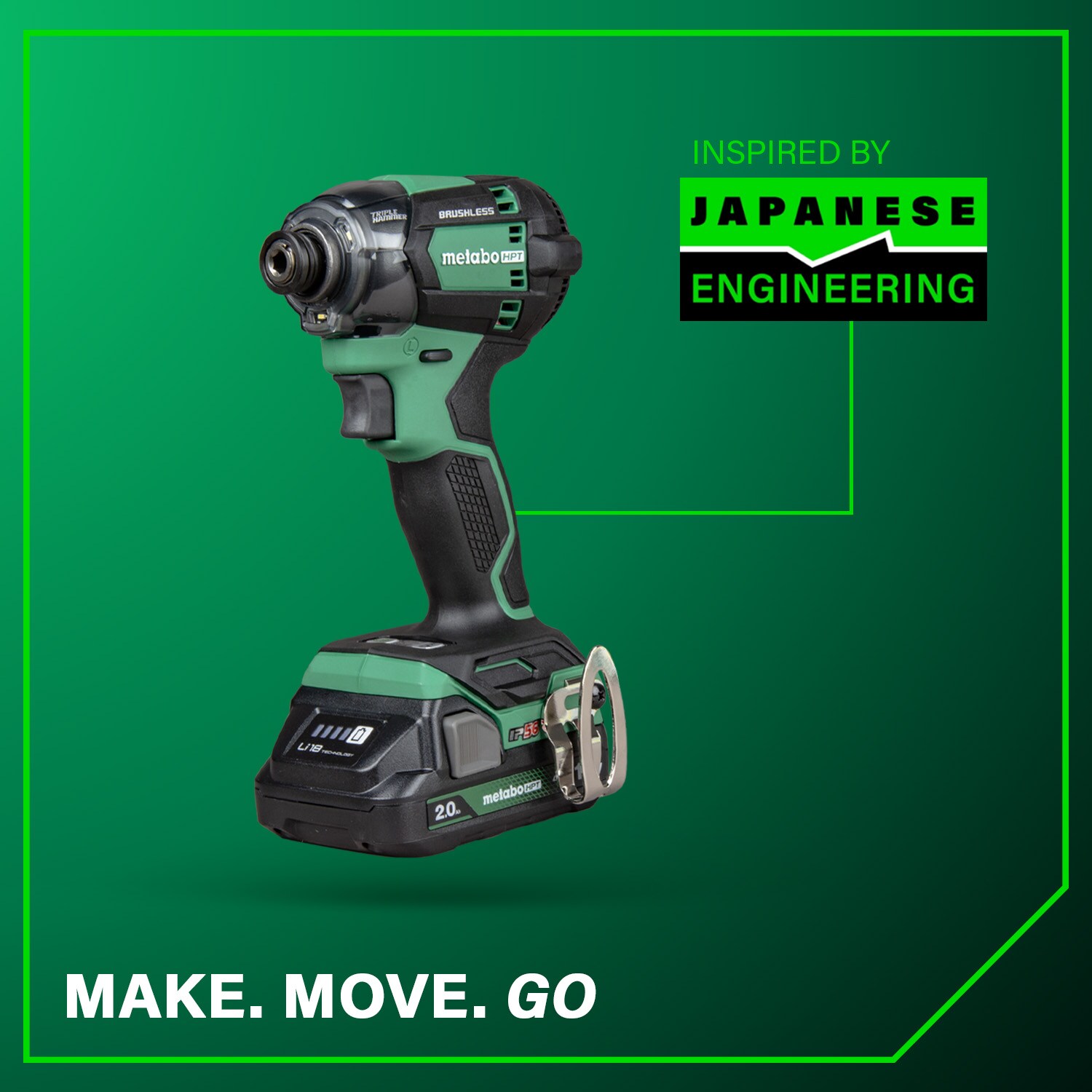 Metabo HPT WH18DCM Cordless-Impact-Drivers - View #13