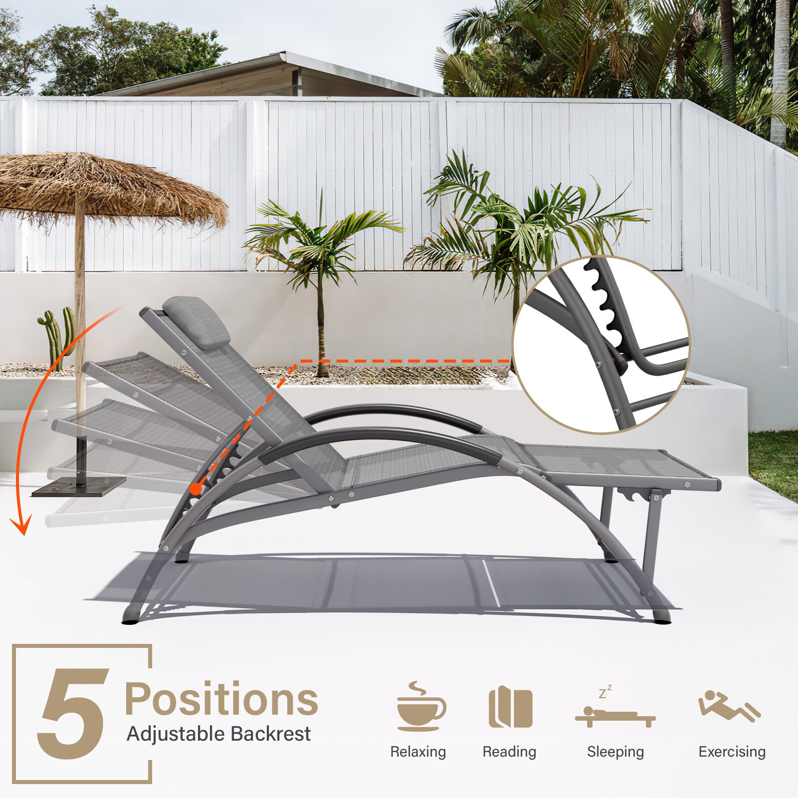 JEAREY YMLZ-TY-KQ Patio-Chairs - View #5