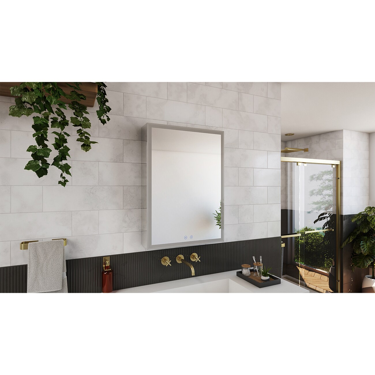 DreamLine LCBL2820S Bathroom-Medicine-Cabinets - View #8