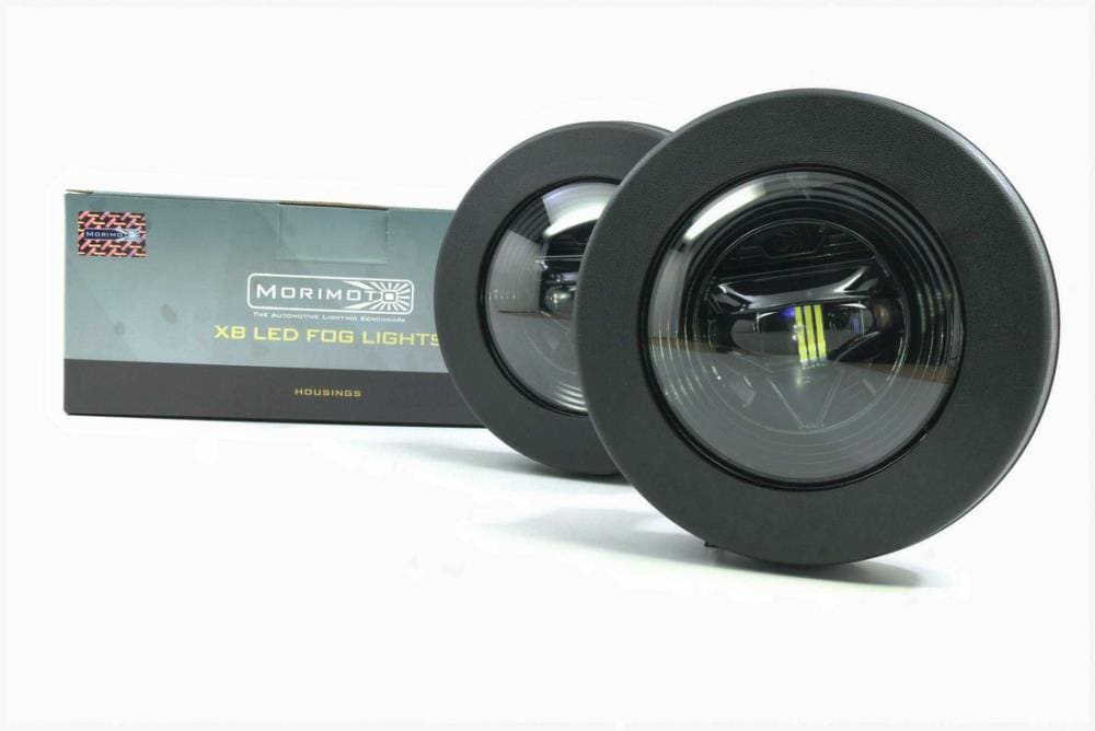 Morimoto LF380 Xb LED Fog Light Plug and Play Complete Replacement Housing Assembly: Type Gm5 (Set/Black)