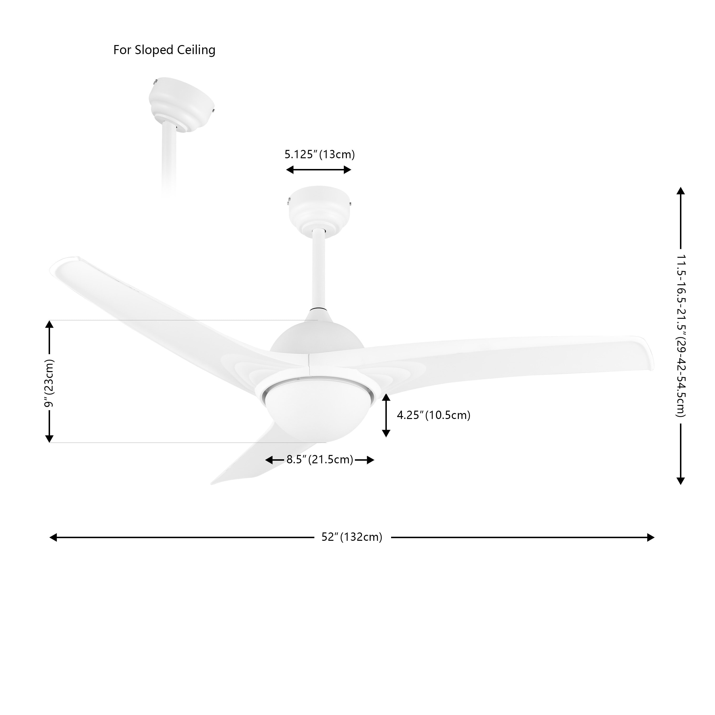 JONATHAN  Y JYL9717F Ceiling-Fans - View #5