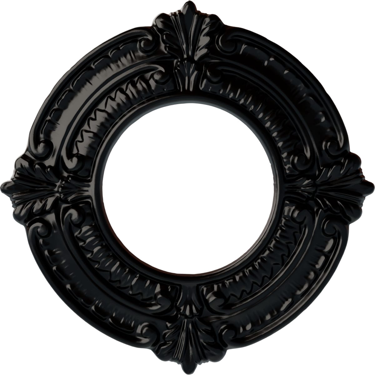 9 Inch Wide Black Ceiling Medallions at Lowes.com