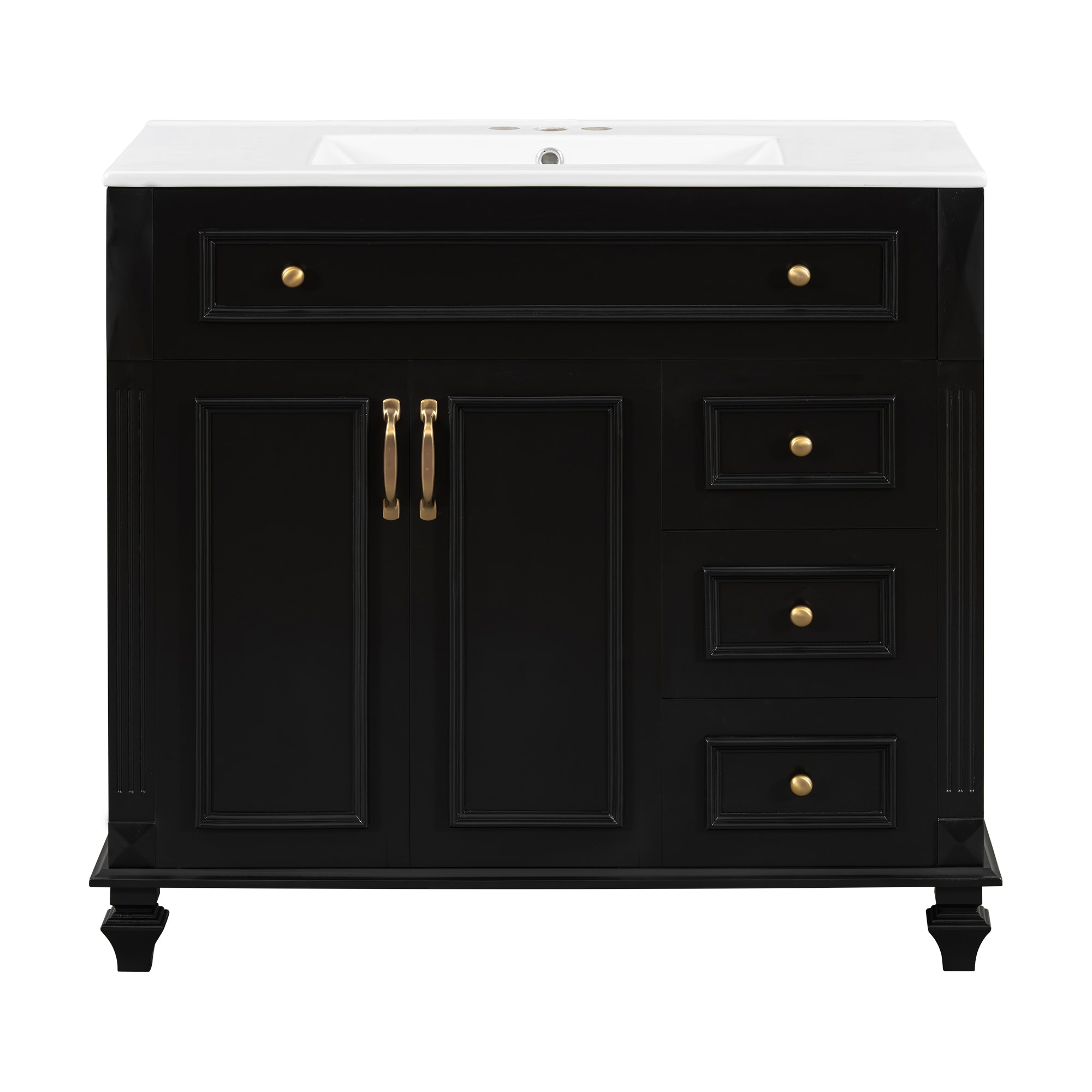 WELLFOR WA-6048DH Bath-Vanity-Combo - View #2