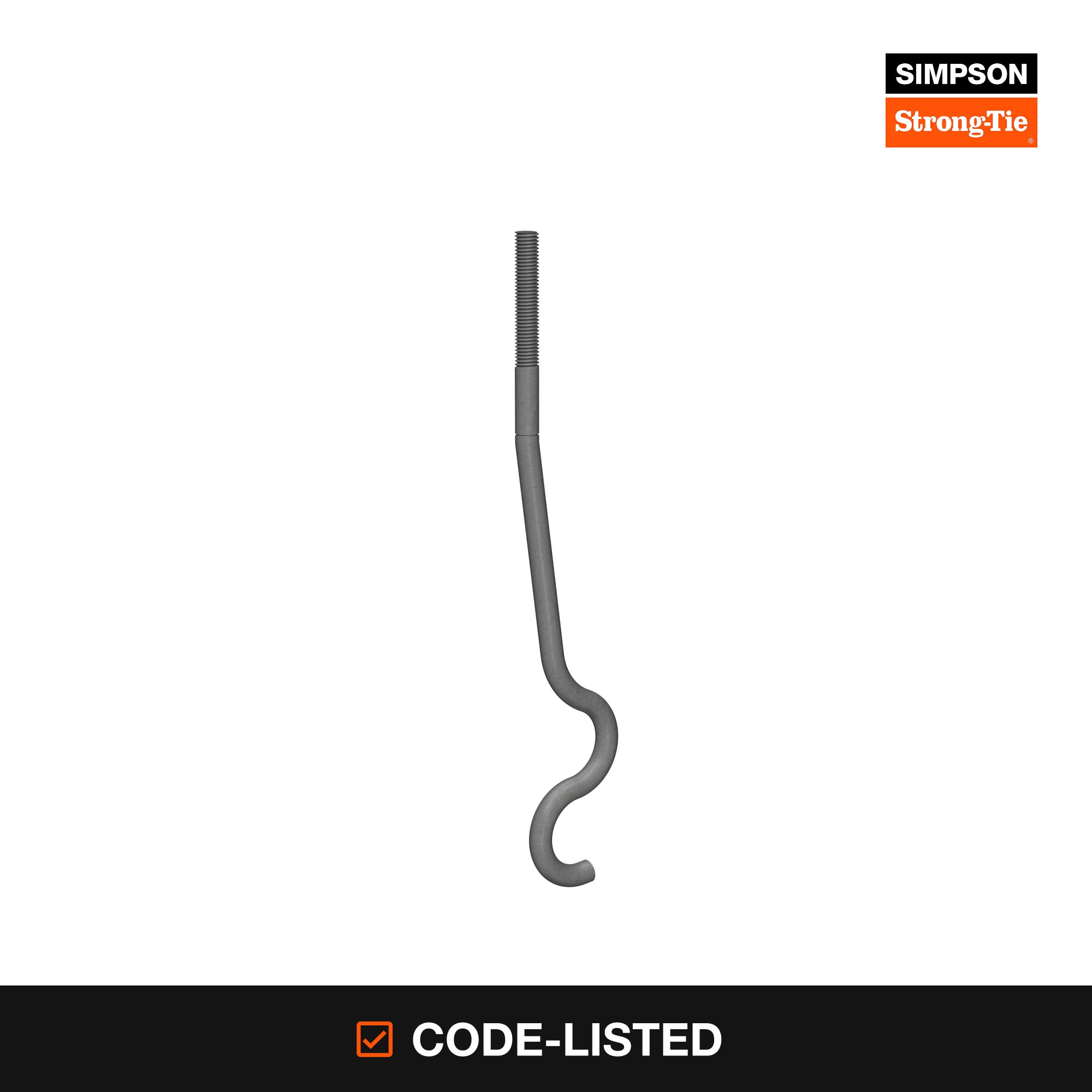 Simpson Strong-Tie 5/8-in 5/8-in x 17-5/8-in Plain Interior Anchor Bolt