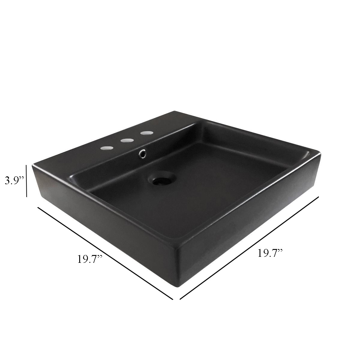 WS Bath Collections SIMPLE 50.50B.03 BM Bath-Sink - View #7