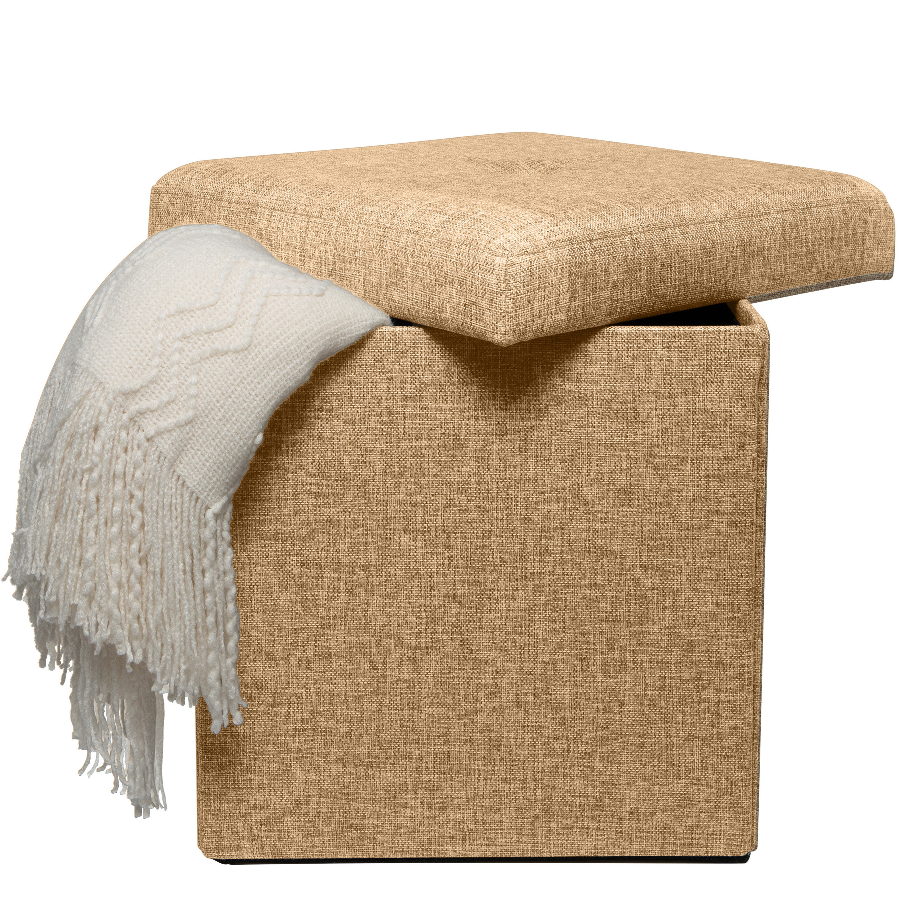 Simplify F-0636-CAMEL Indoor-Ottomans - View #2