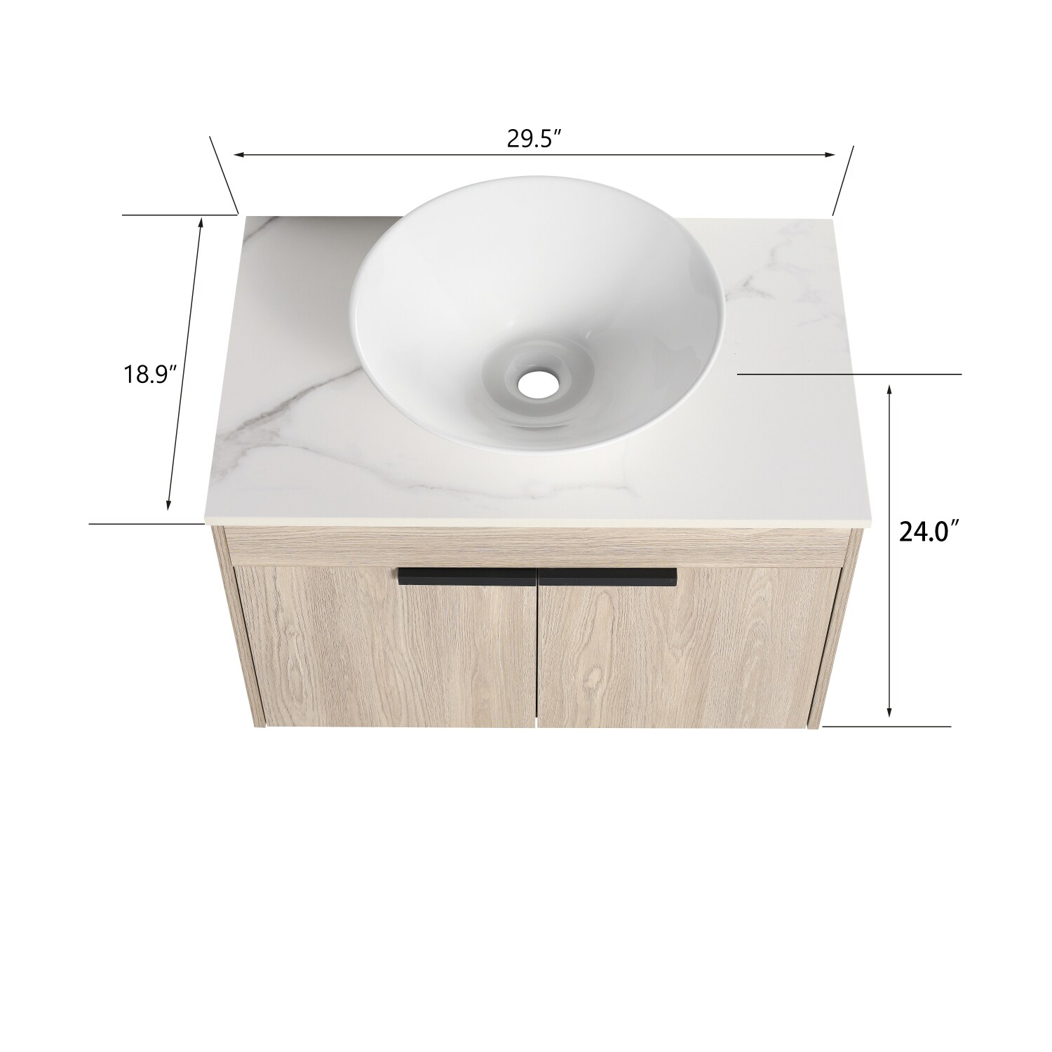 Streamdale Furniture W999S00024 Bath-Vanity-Combo - View #5