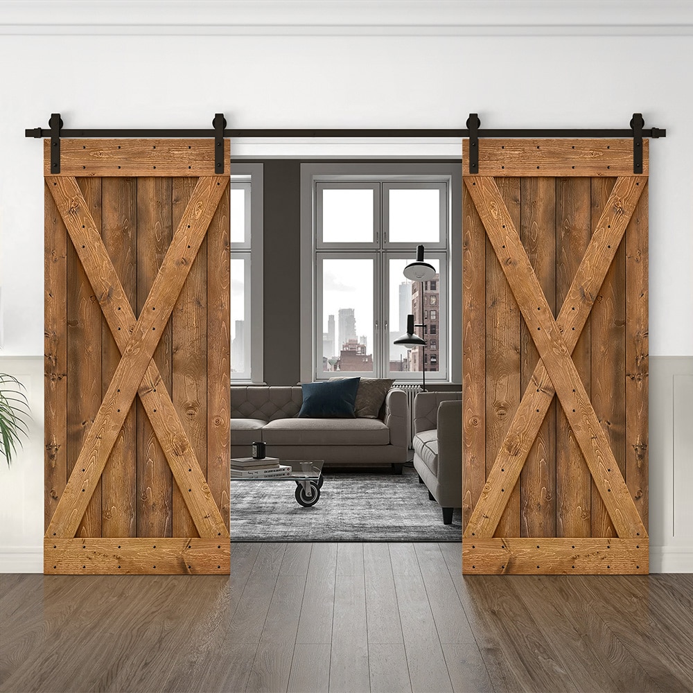 CALHOME CN+(2)SAB-96+X48BT Barn-Doors - View #2