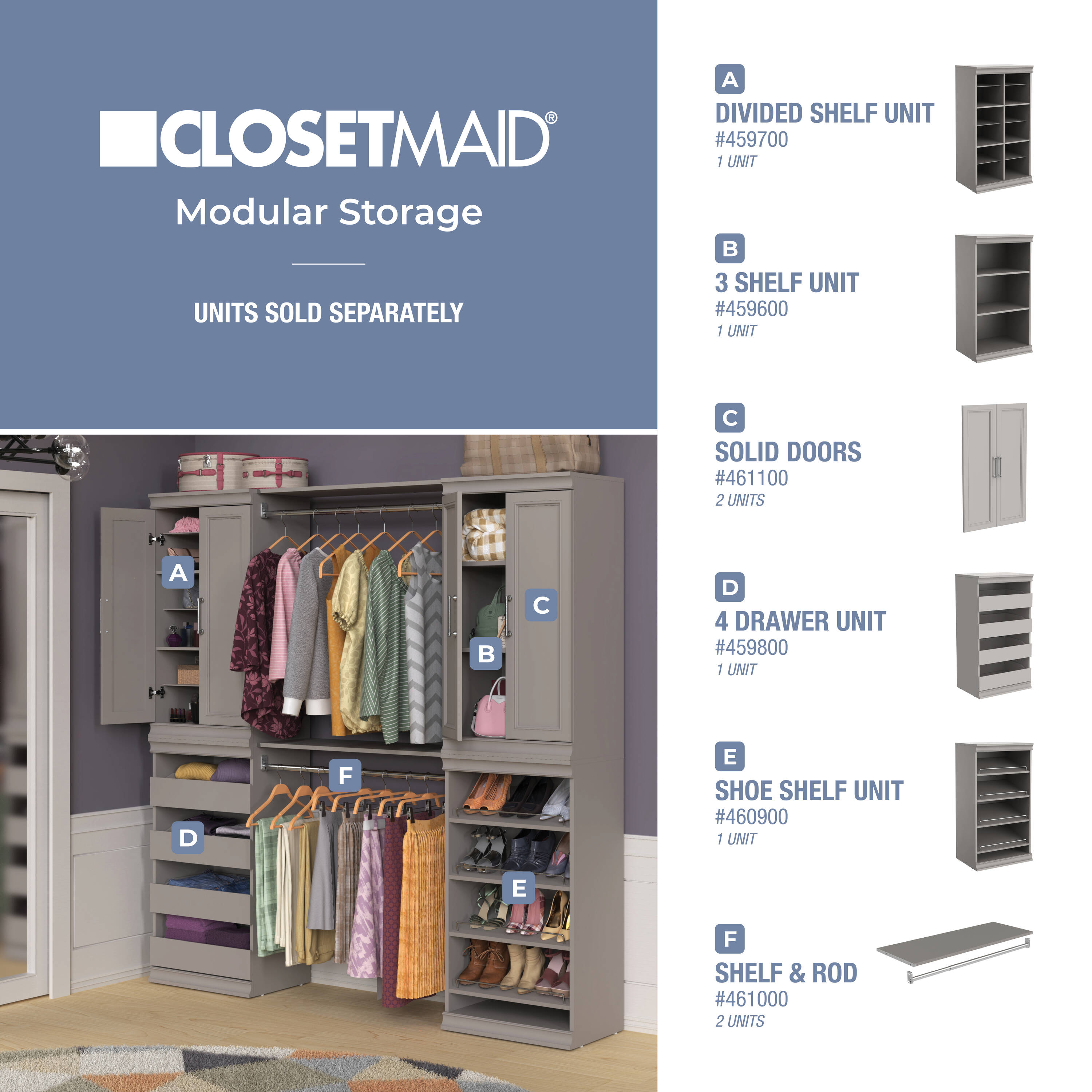 ClosetMaid 459700 Wood-Closet-Tower - View #14