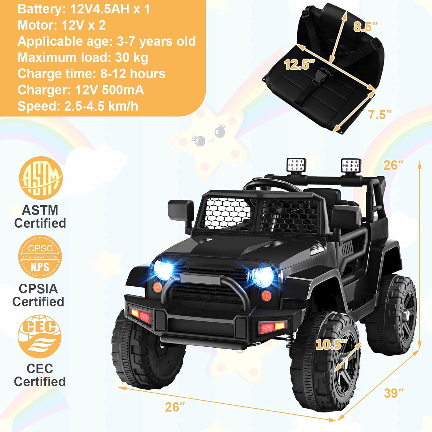 Costway TGCA0593 Play-Toys - View #7