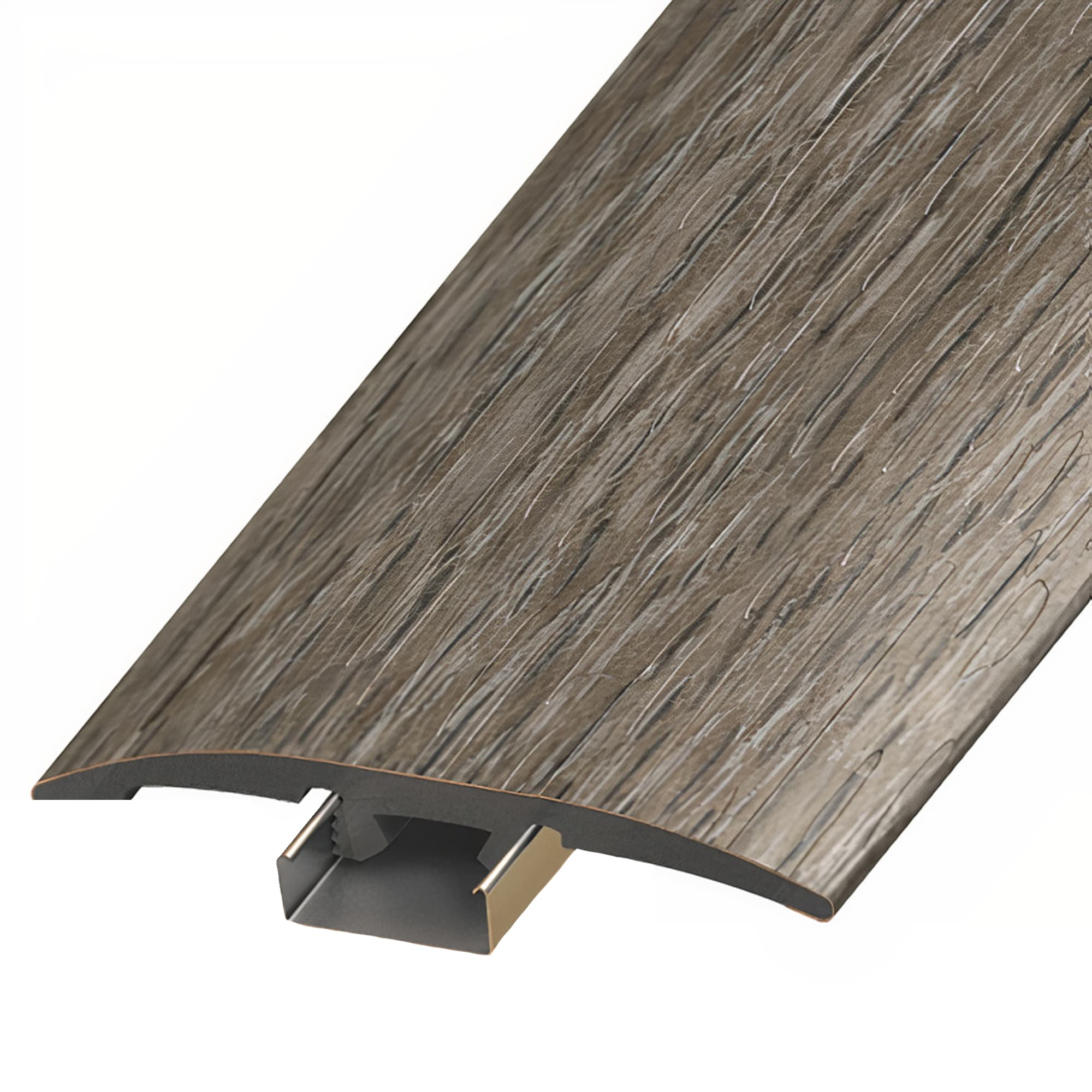 Element Flooring E20063TIO Highland Aledo Prefinished 0.375-in T x 2-in W x 94-in L Vinyl 3-in-1 T-moulding/Reducer/Endcap