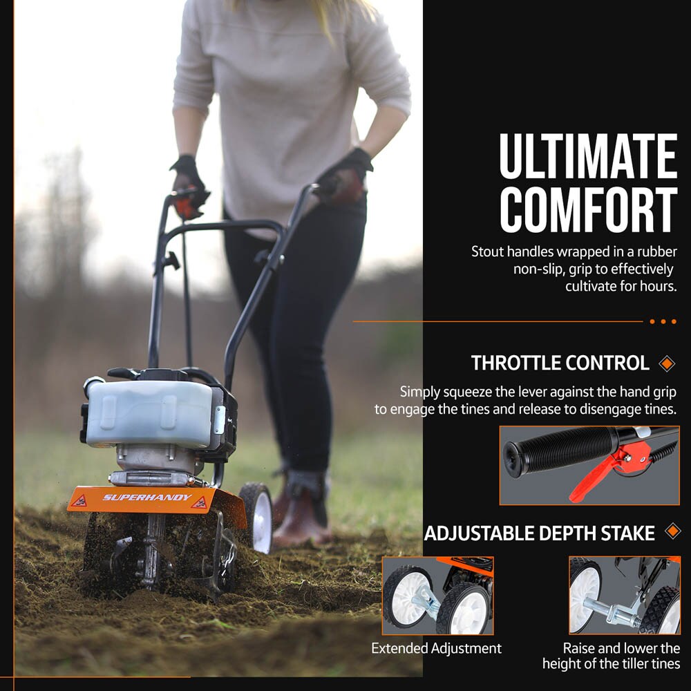 SuperHandy 20 Forward-rotating Cordless Electric Cultivator