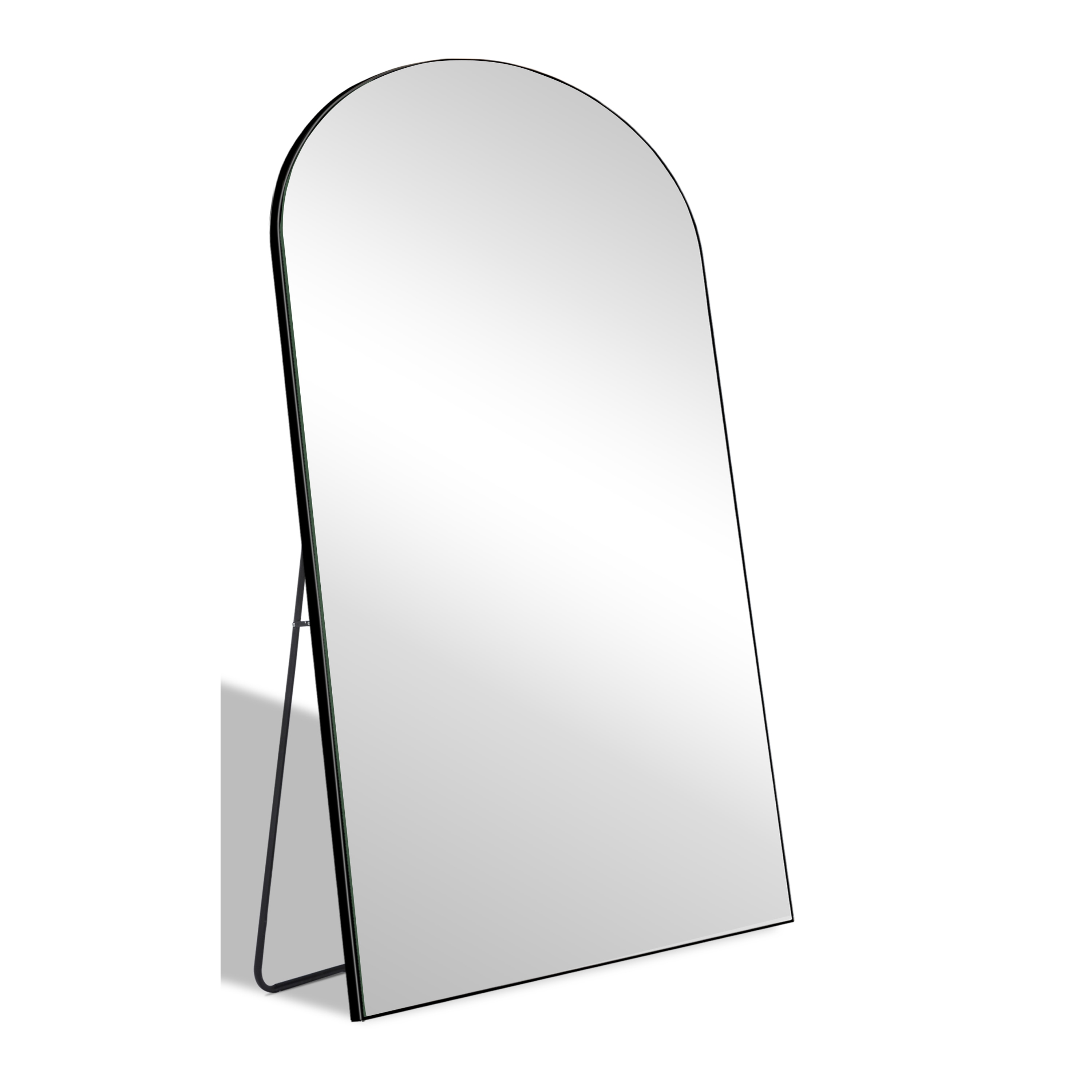 Gaierptone CRX5X5MWVJ4 32-Inches W x 71.0-Inches H Arch Black Framed Full Length Floor Mirror
