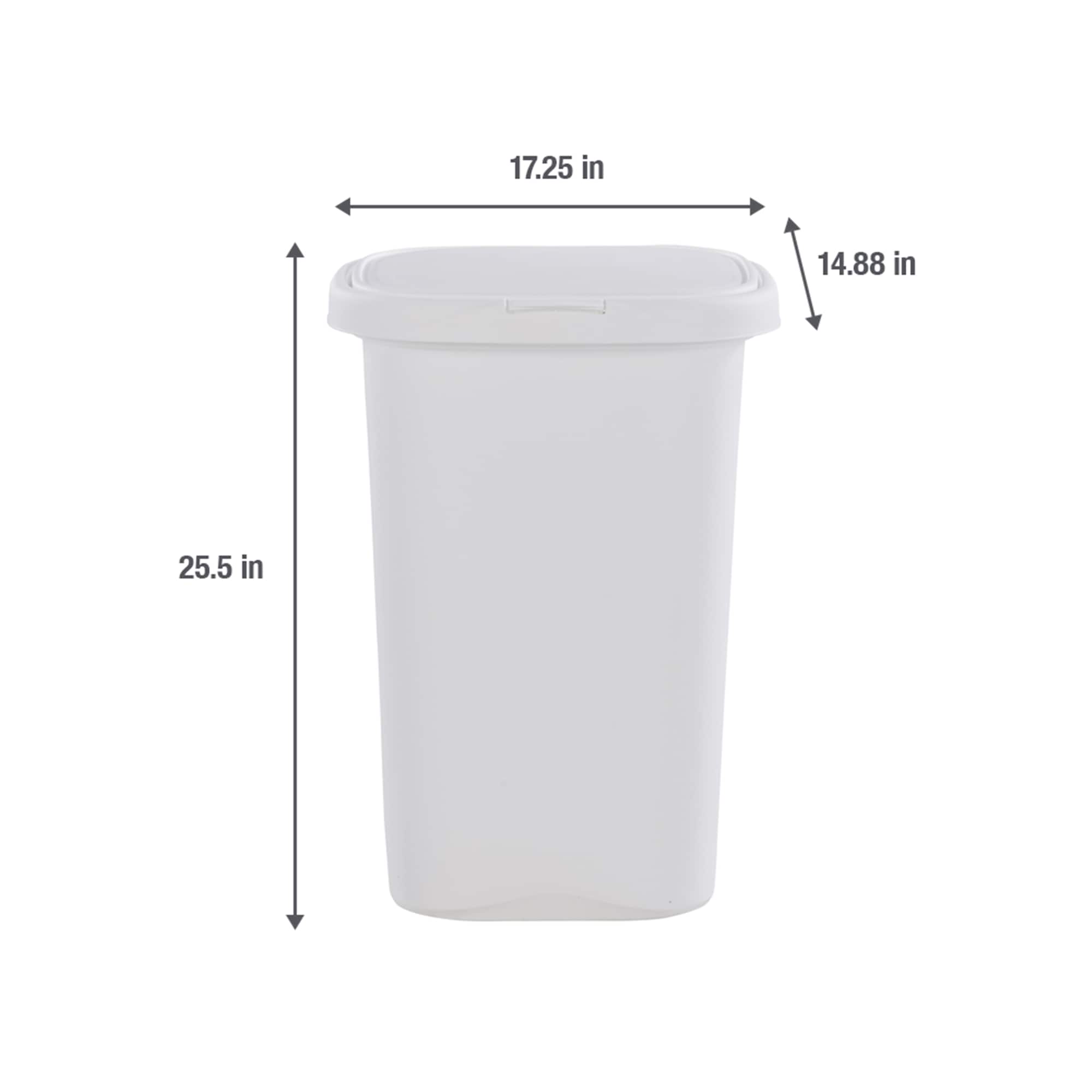 MOXIE 50-Pack 18-Gallon White Plastic Kitchen Trash Bag – Arborb