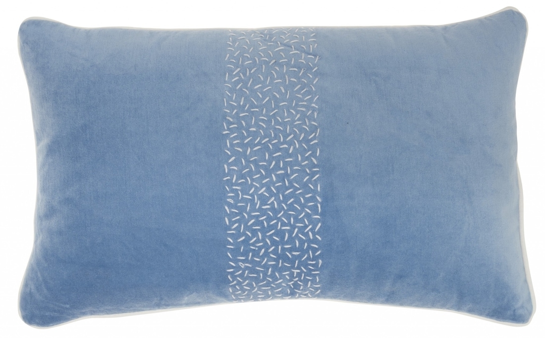 HomeRoots 4000385985 12-in x 20-in Multicolor Rectangular Indoor Decorative Pillow