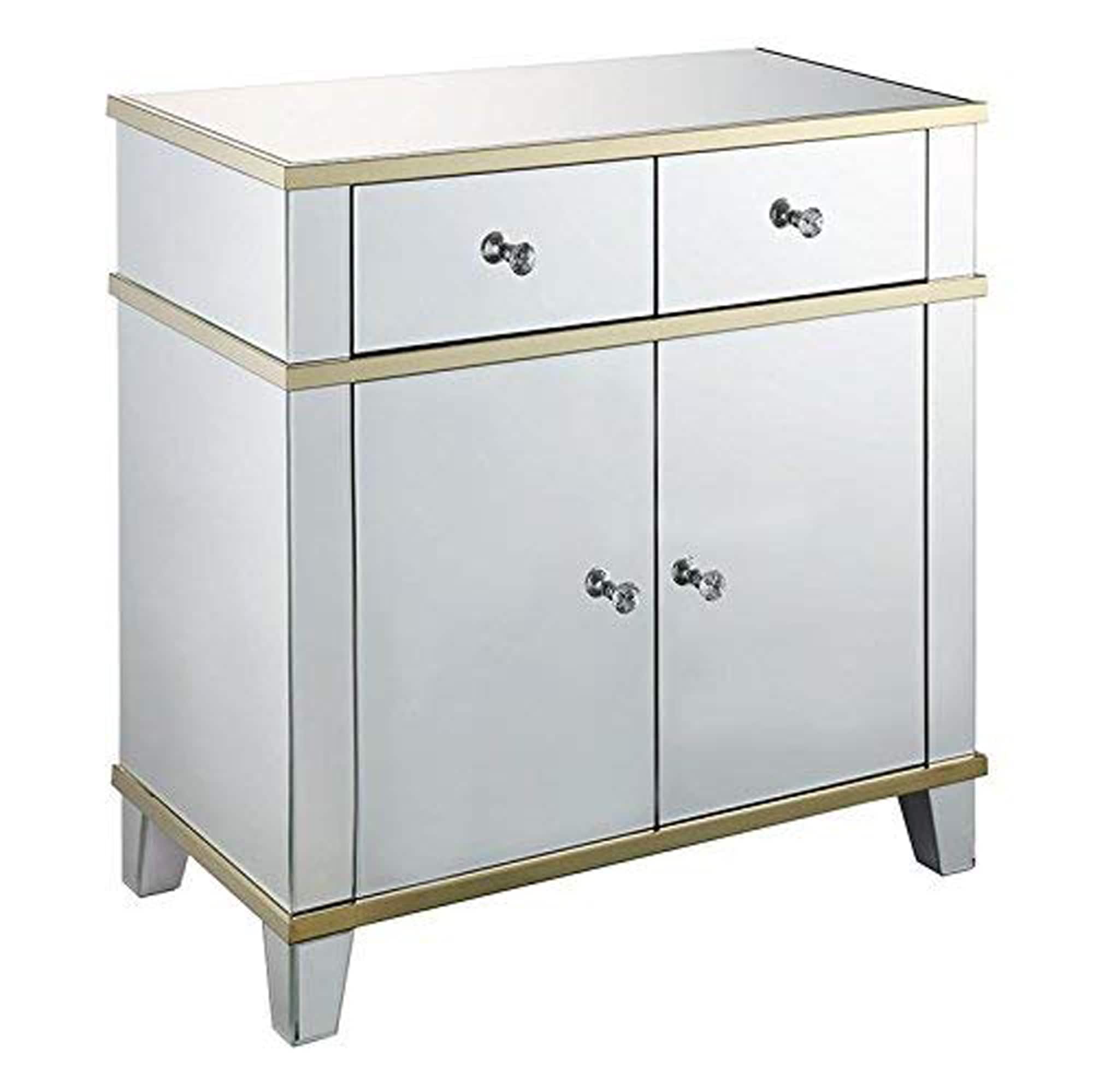Benzara BM184774 Modern Silver Console Table