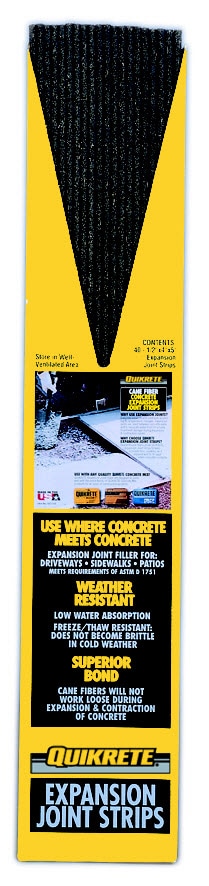 Trim-A-Slab 0.81-in x 0.5-in x 50-ft half-in Black 50 foot Polyvinyl  Concrete Expansion Joints