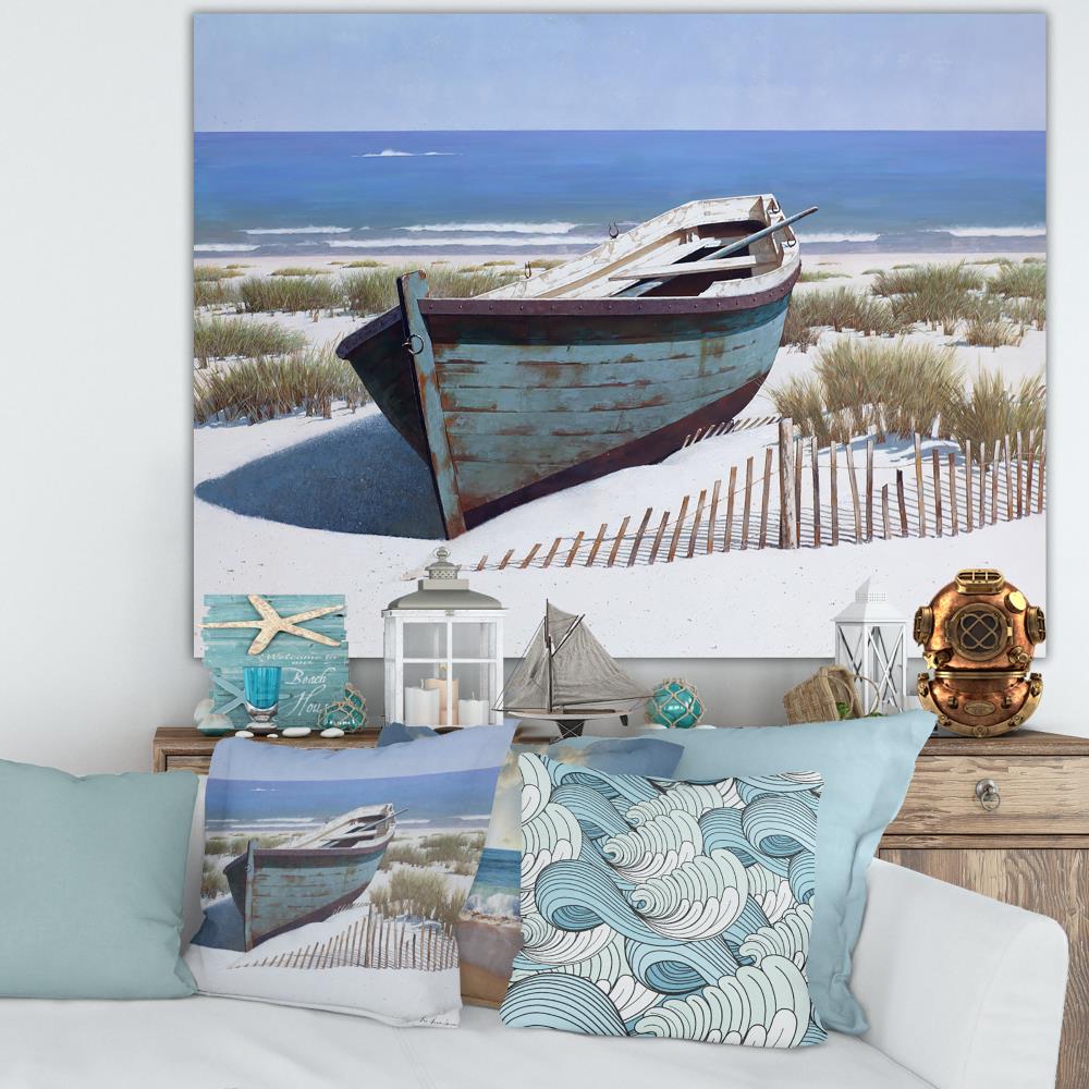 Designart 12-in H x 20-in W Coastal Print on Canvas in the Wall Art  department at