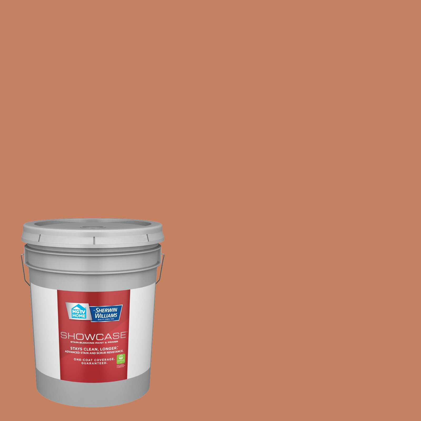 Valspar Signature Satin Heirloom Red 1010-3 Latex Interior Paint + Primer  (1-Gallon) at