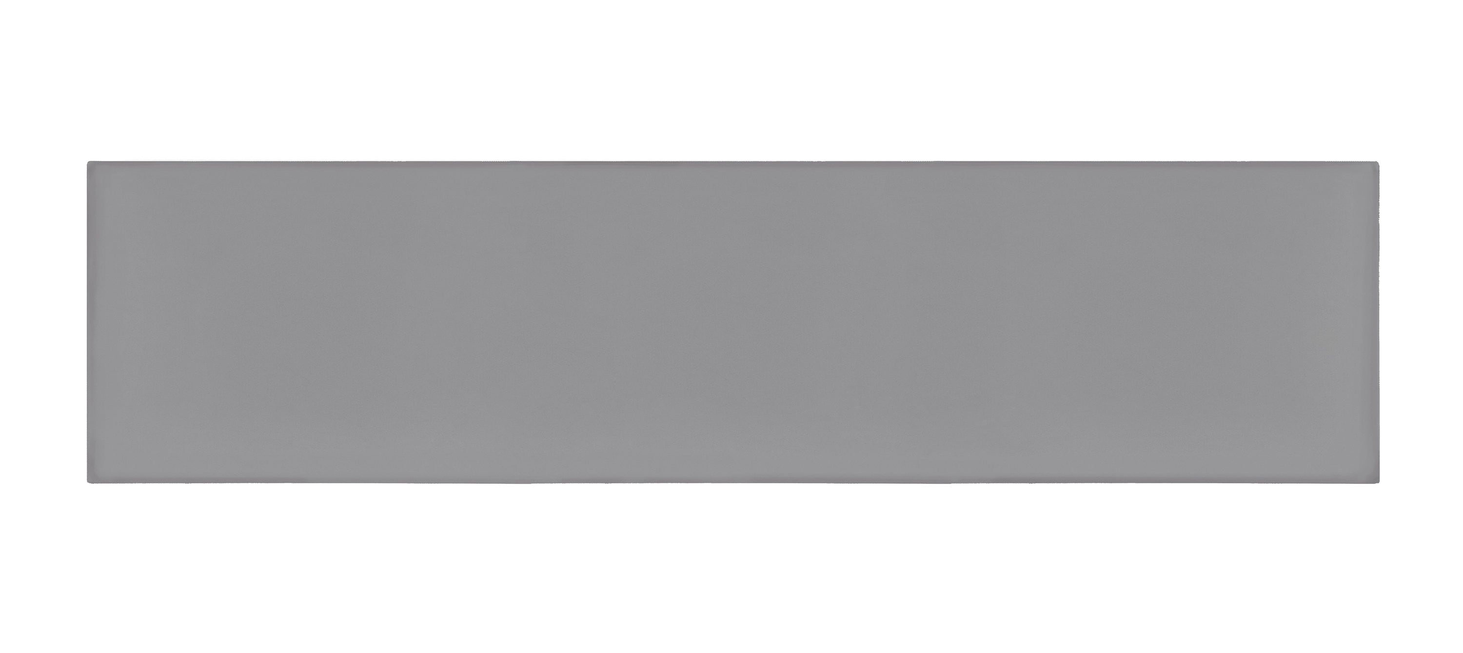 American Olean 00404161P2 Color Story Storm Gray 4-in x 16-in Glossy Ceramic Subway Wall Tile (13.2-sq. ft/ Carton)