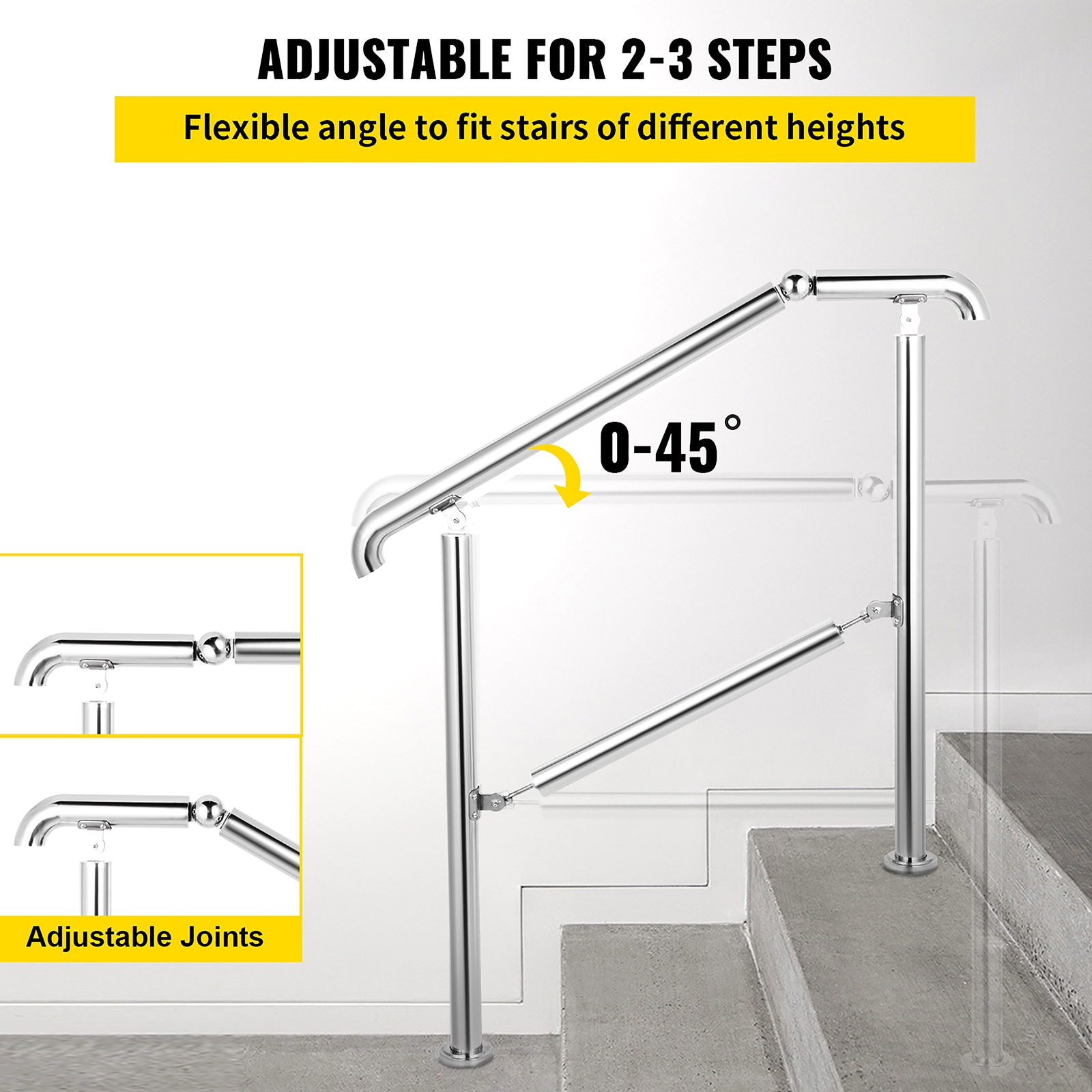 VEVOR BXGLTFS3BDLZ00001V0 Interior-Stairpart-Railing - View #4
