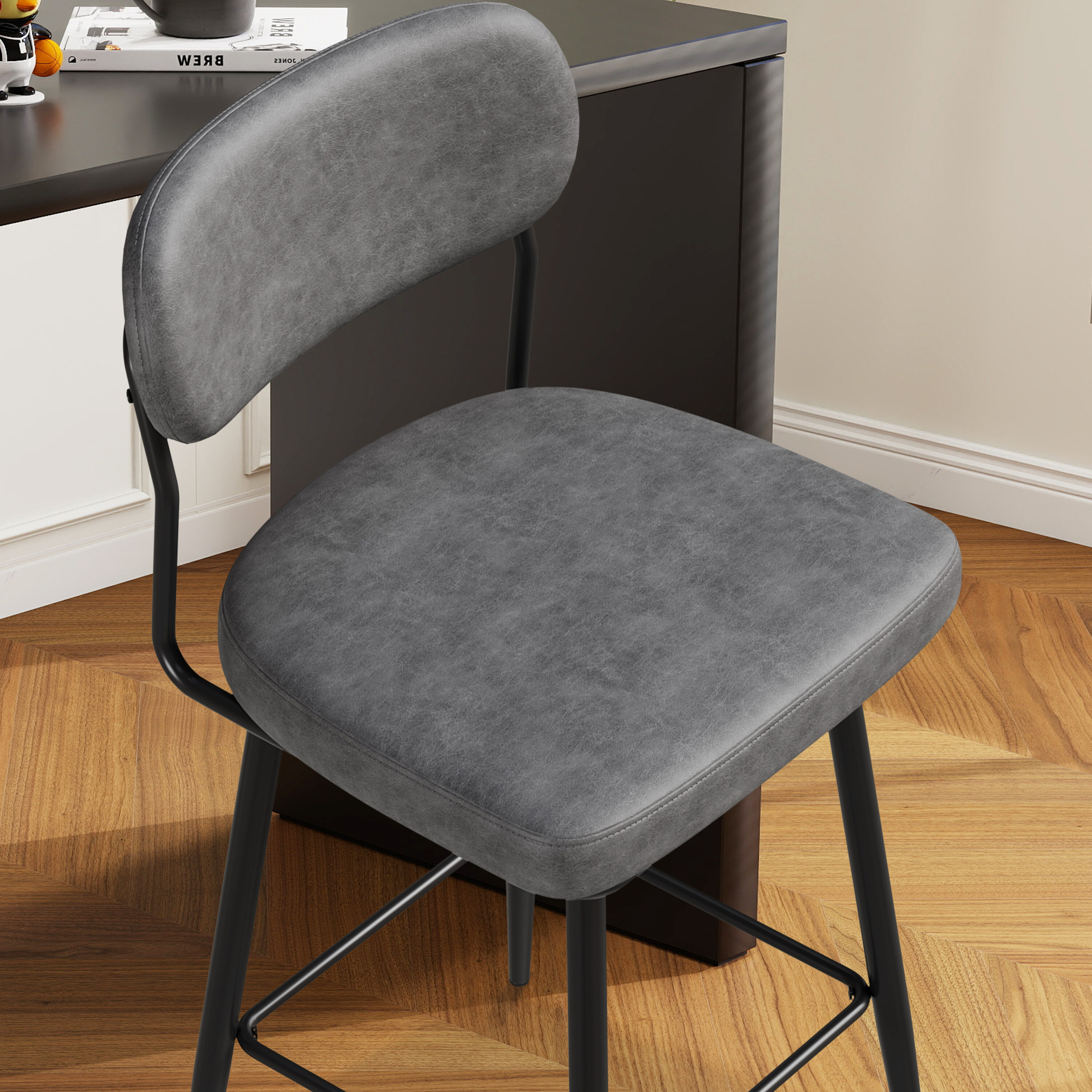 Hrinhom HC-D8004-GRAY stools - View #8