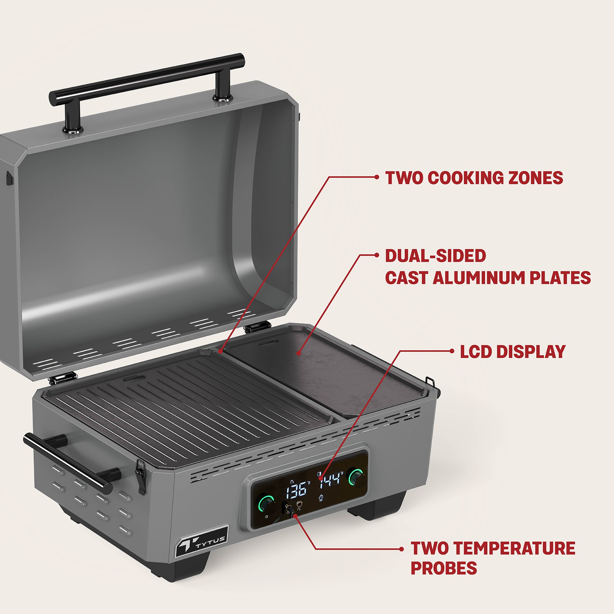 TYTUS TDT-GHS-EGRD Tabletop-Grills - View #16