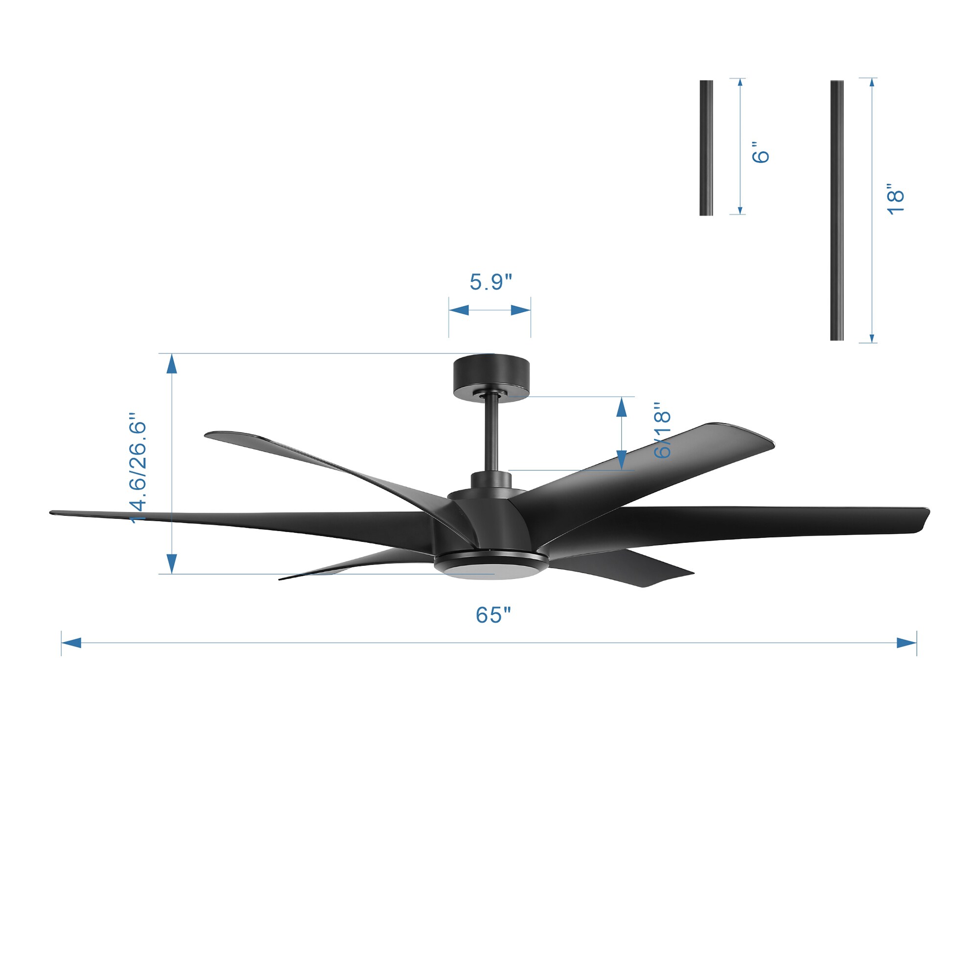 Breezary 24023-AB-NL Ceiling-Fans - View #12