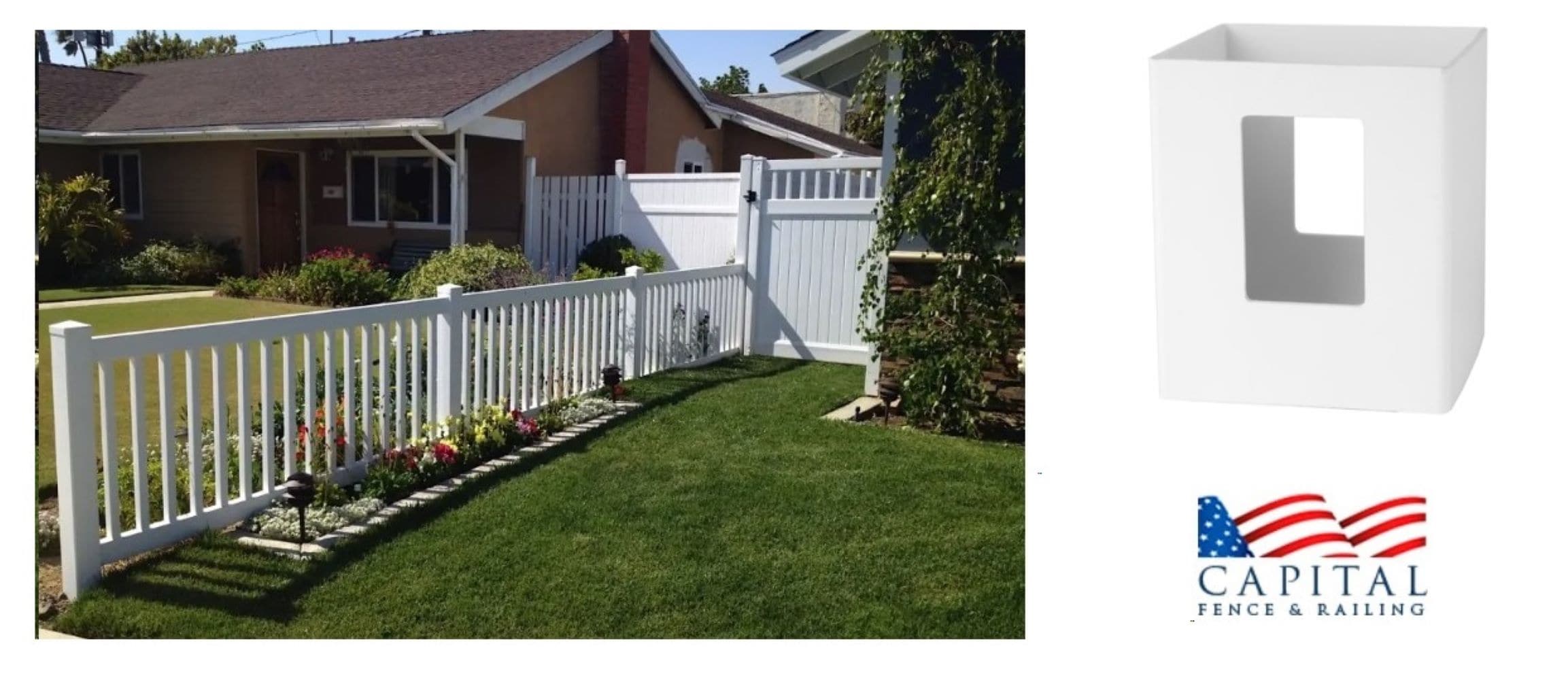 Capital Railing VFCCLP475W Vinyl-Fence-Panels - View #2