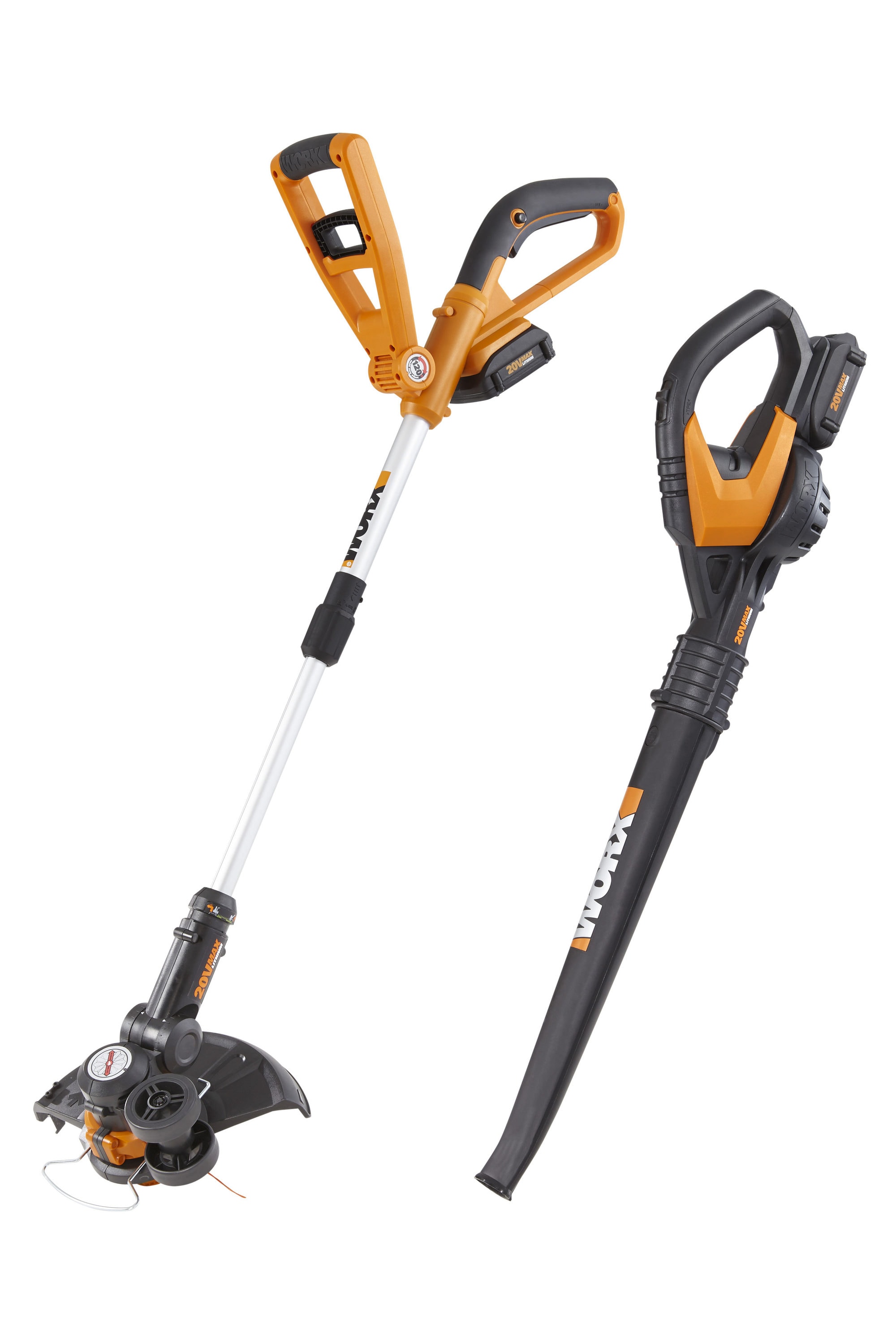 WORX 20 volt Cordless String Trimmer and Leaf Blower Combo Kit