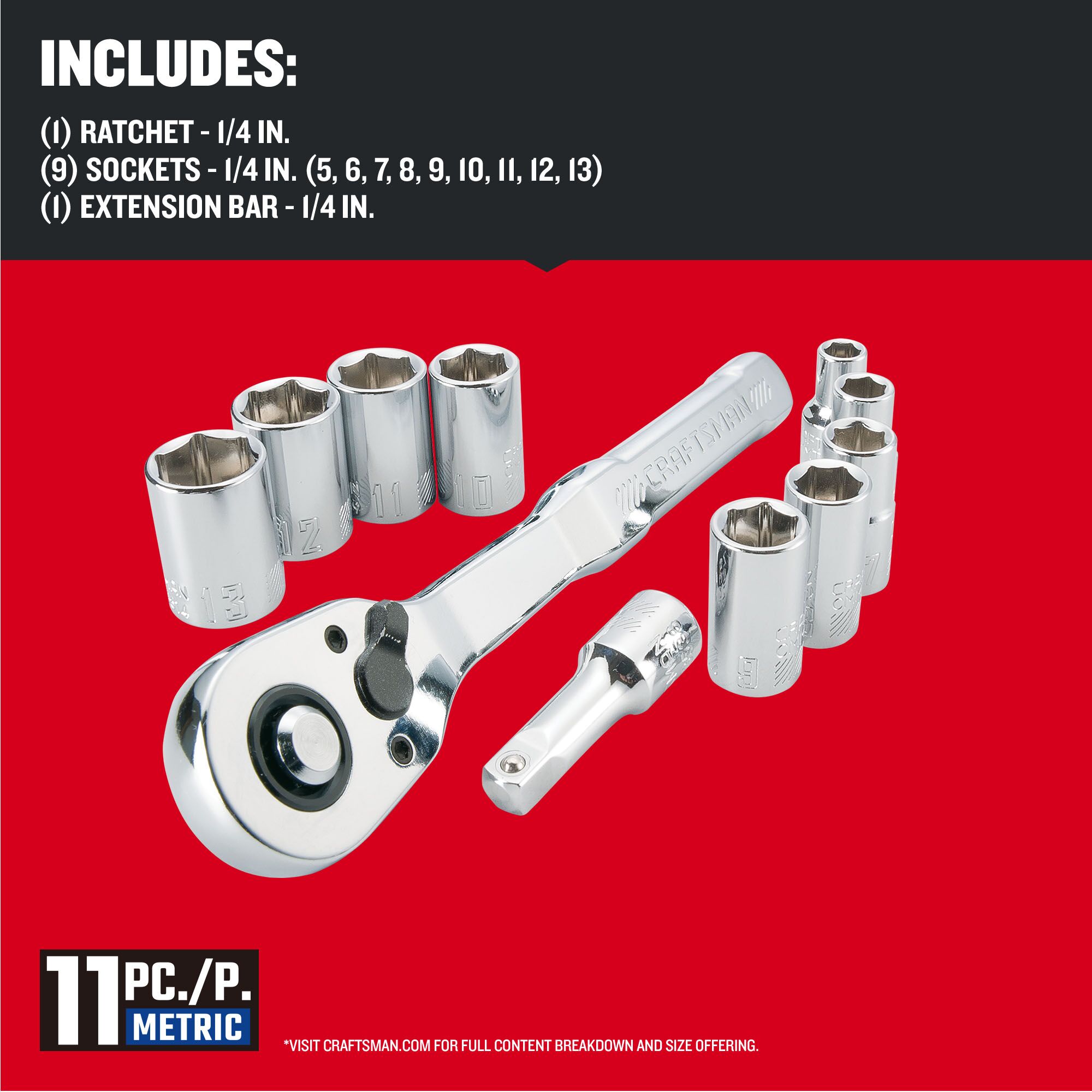 CRAFTSMAN CMMT34871 Mechanics-Tool-Sets - View #3