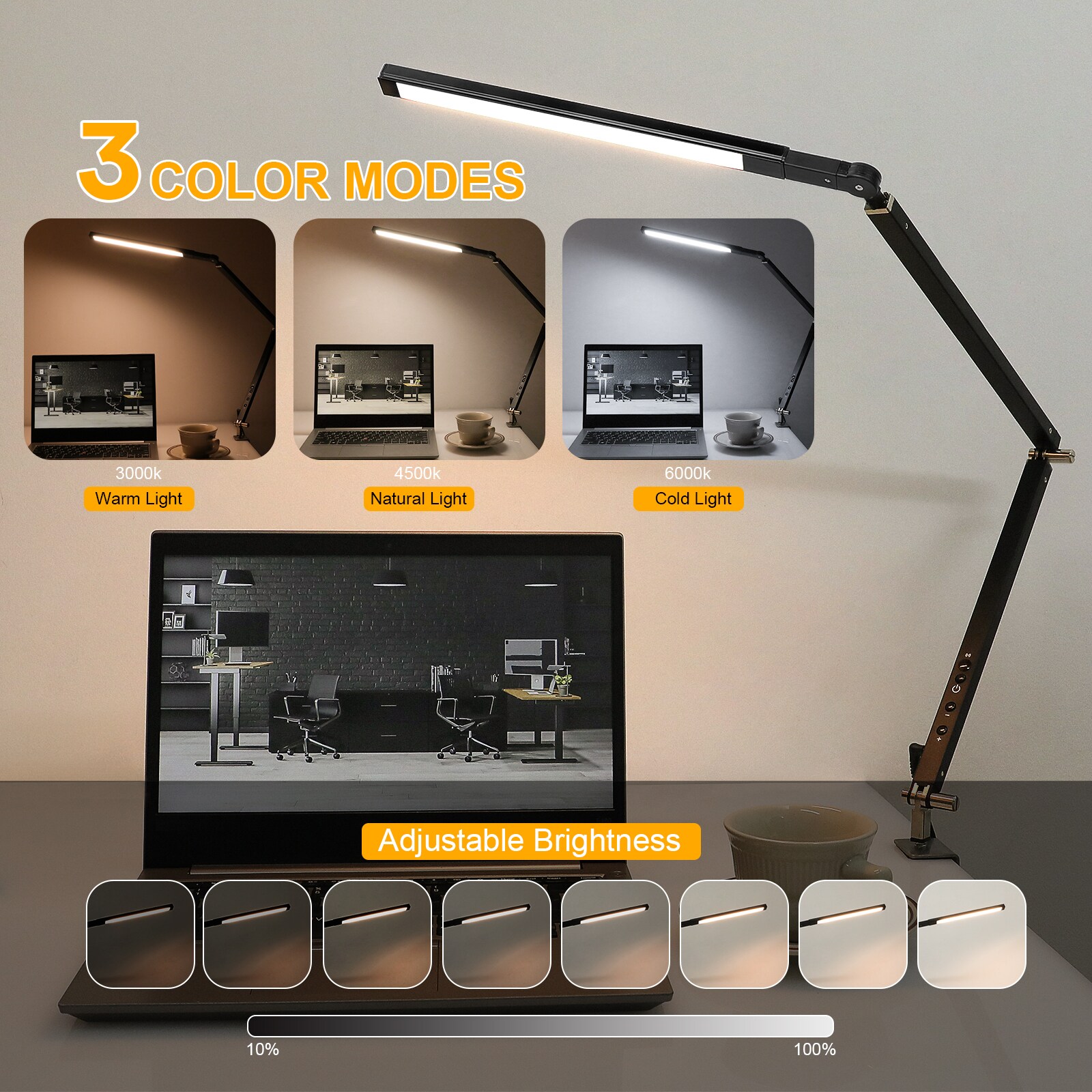 LamQee 06FTL0226ABK Desk-Table-Lamps - View #5