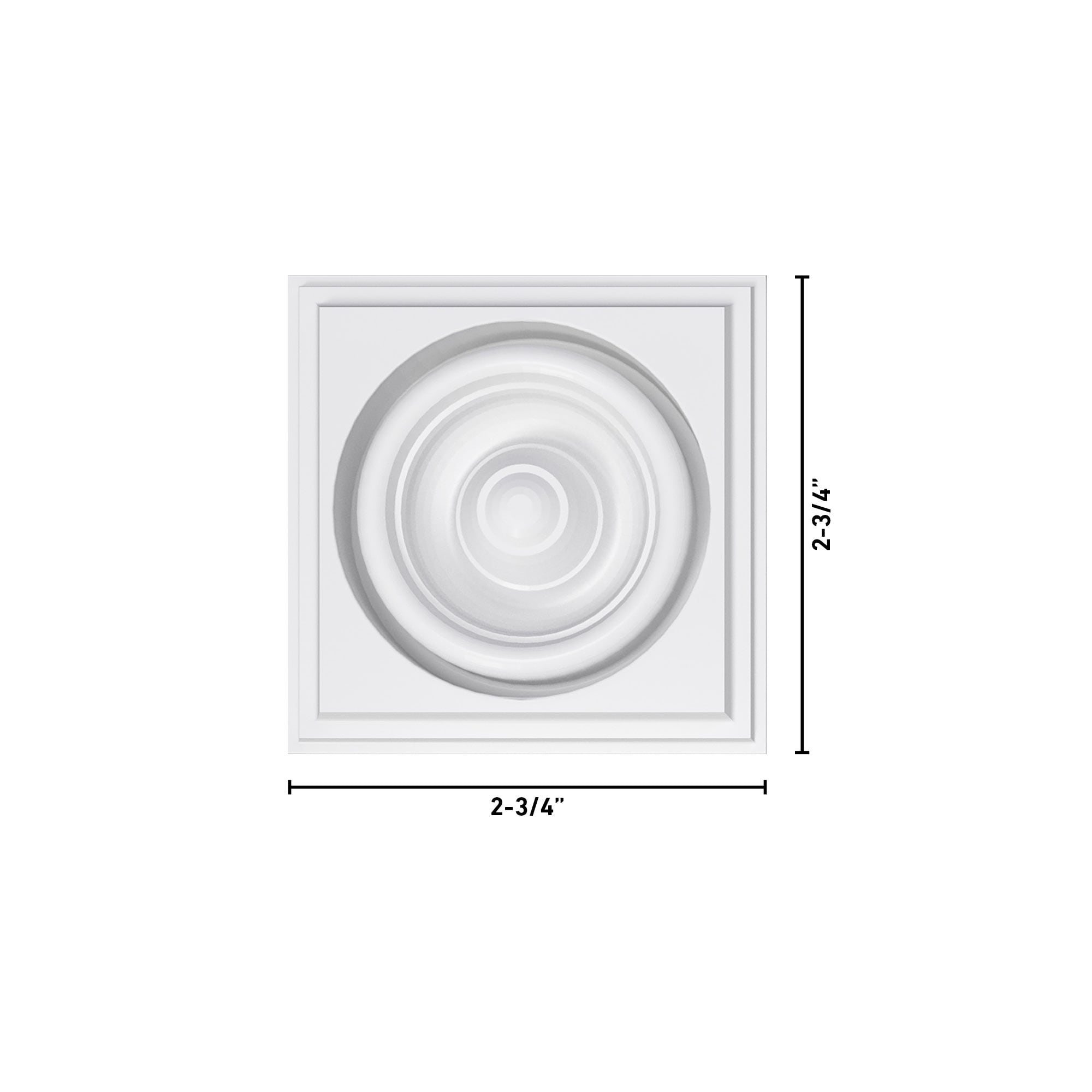 Ornamental Mouldings EV1400CPRIMED rosettes - View #3