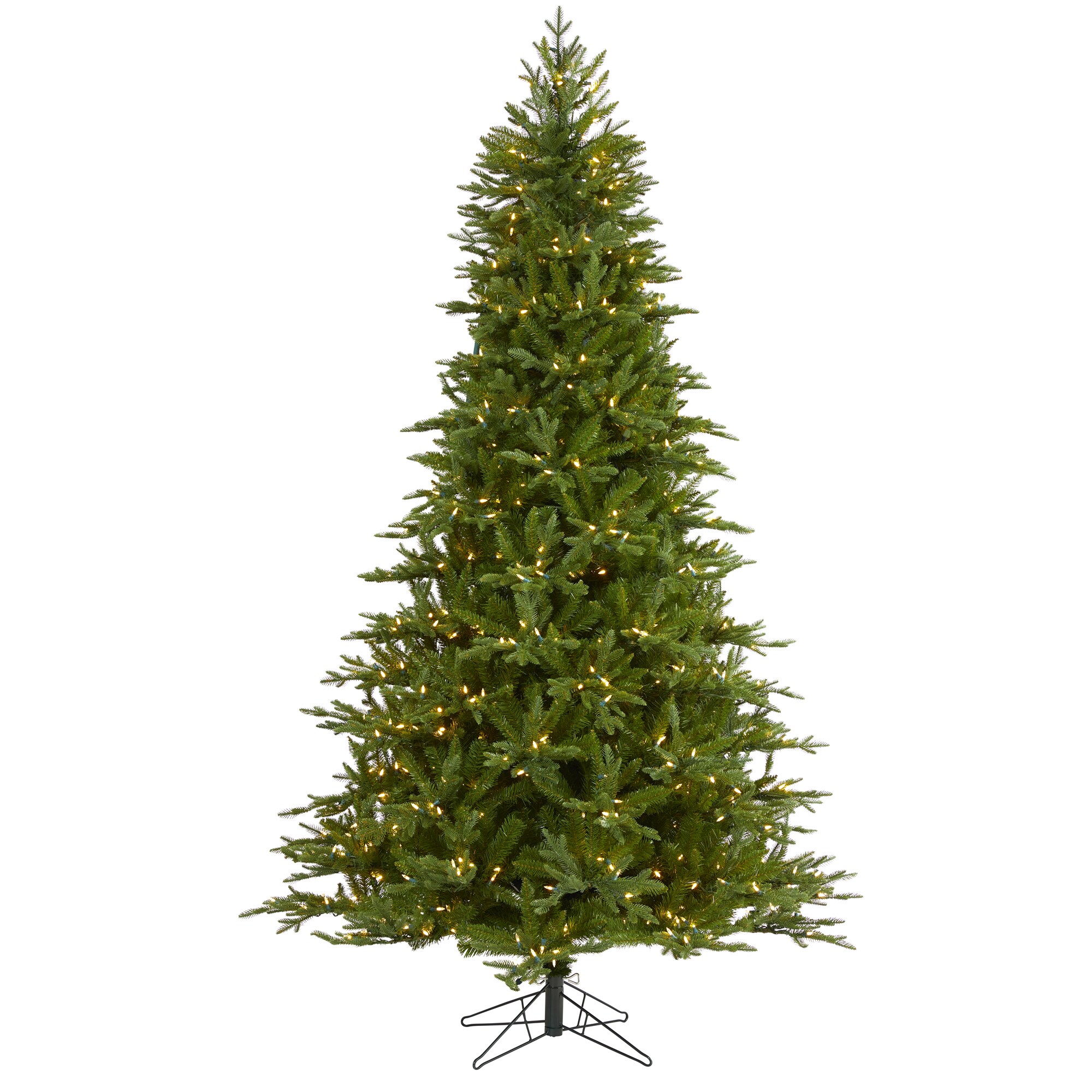 Nearly Natural T1479 7.5-ft Douglas fir Pre-lit Artificial Christmas Tree with White LED Lights