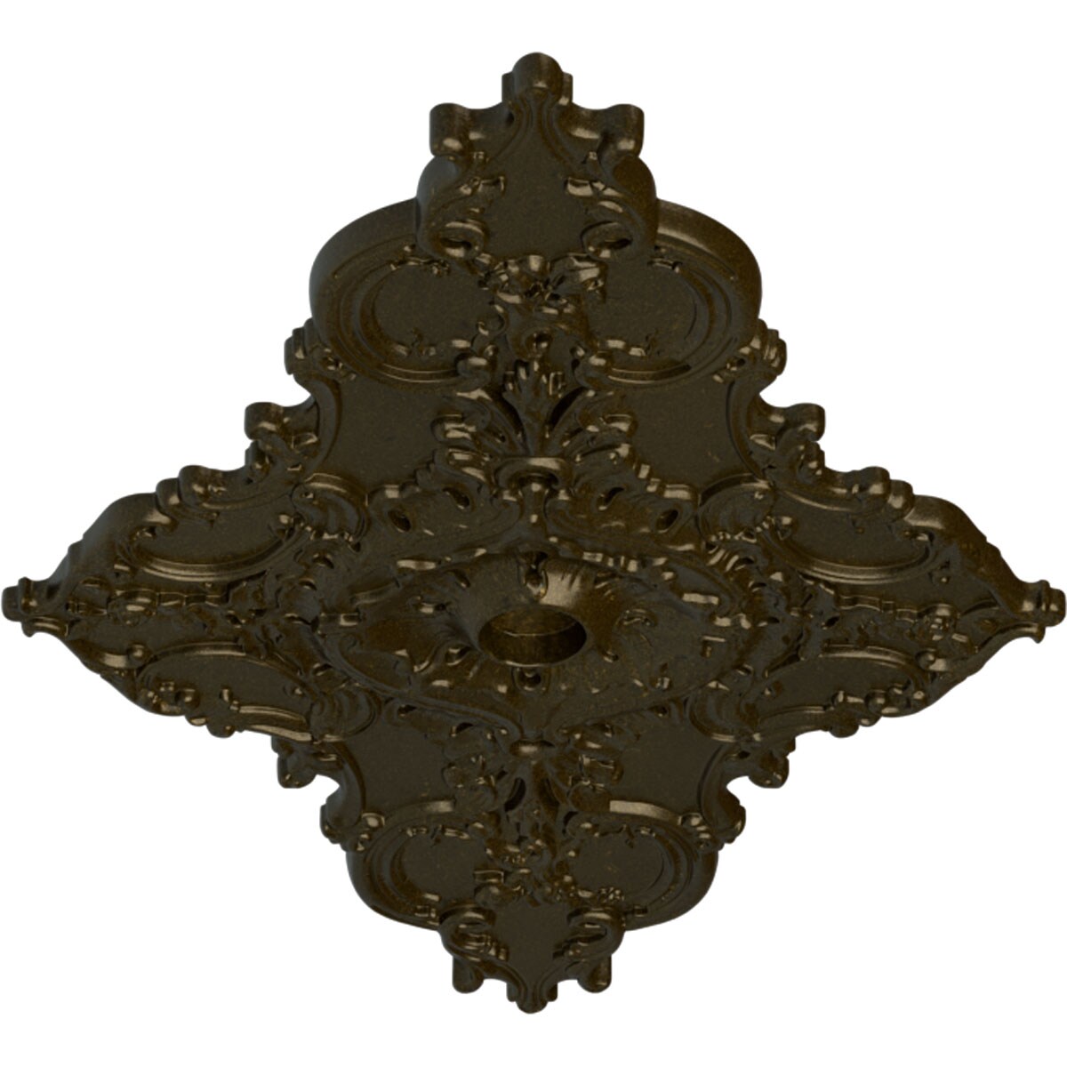 Ekena Millwork CM70X43MLGGS Ceiling-Medallions - View #2