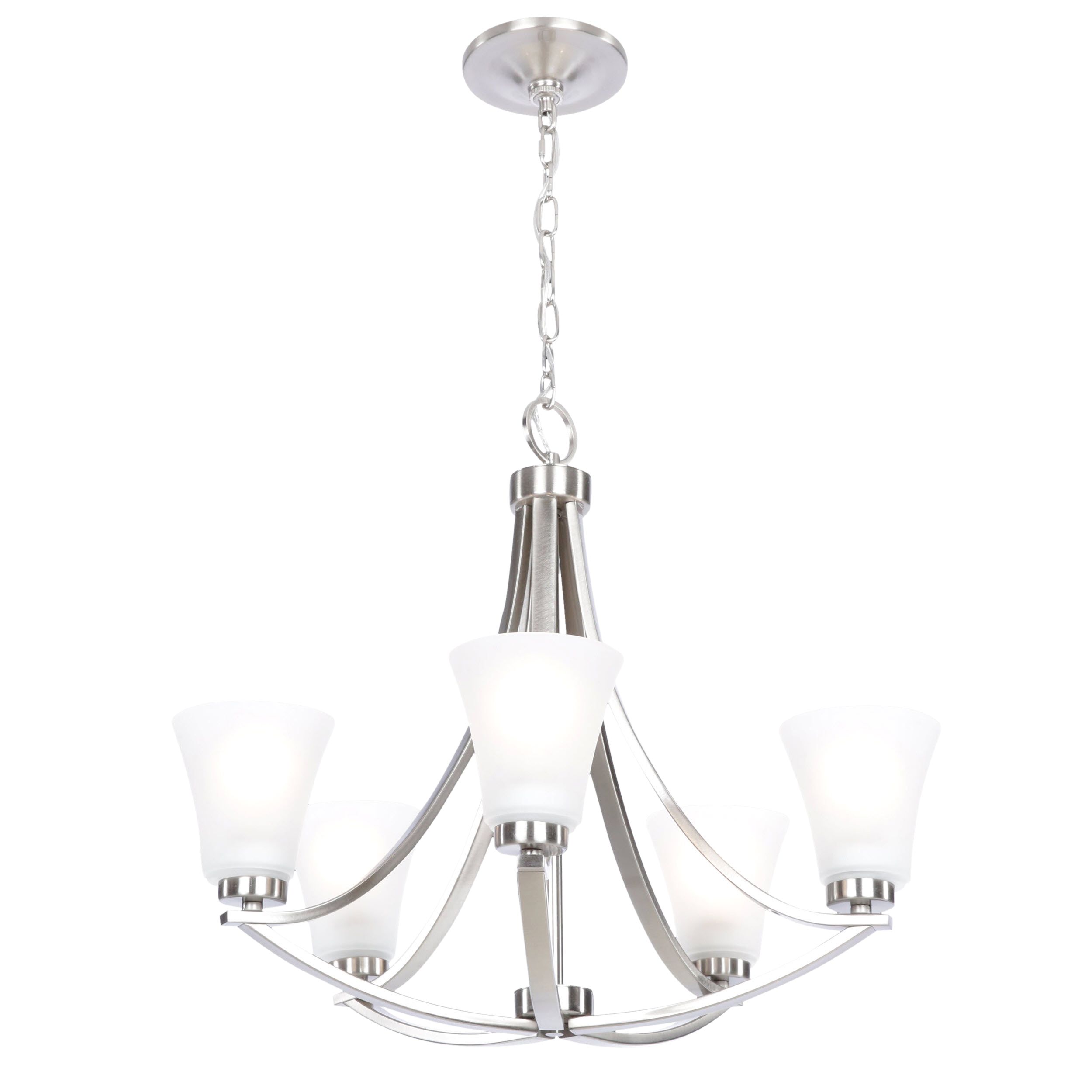 portfolio lyndsay 5 light chandelier