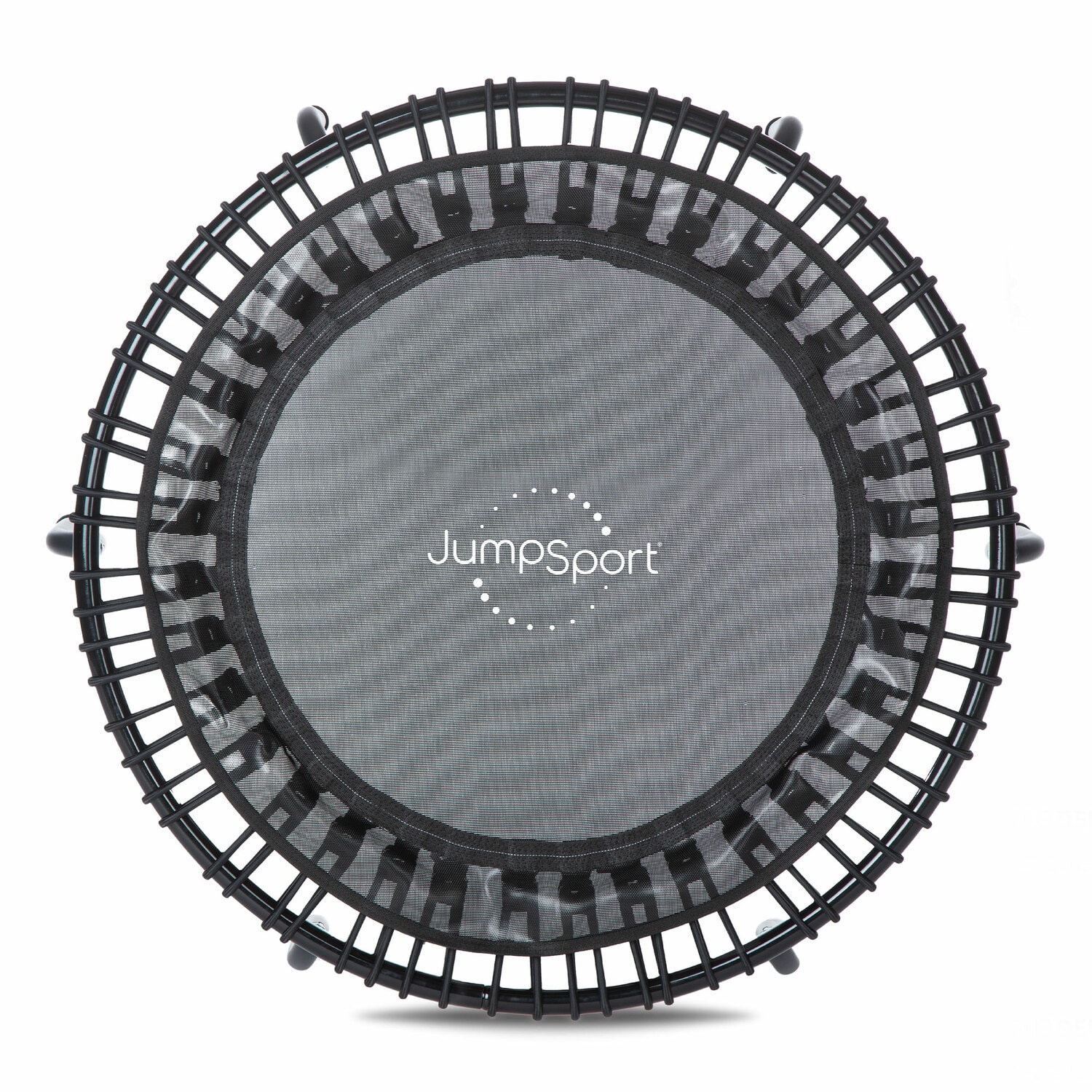 JumpSport 430 44-Inch In-Home Rebounder Fitness Trampoline with Long-Lasting Premium Bungees and Included Workout DVDs