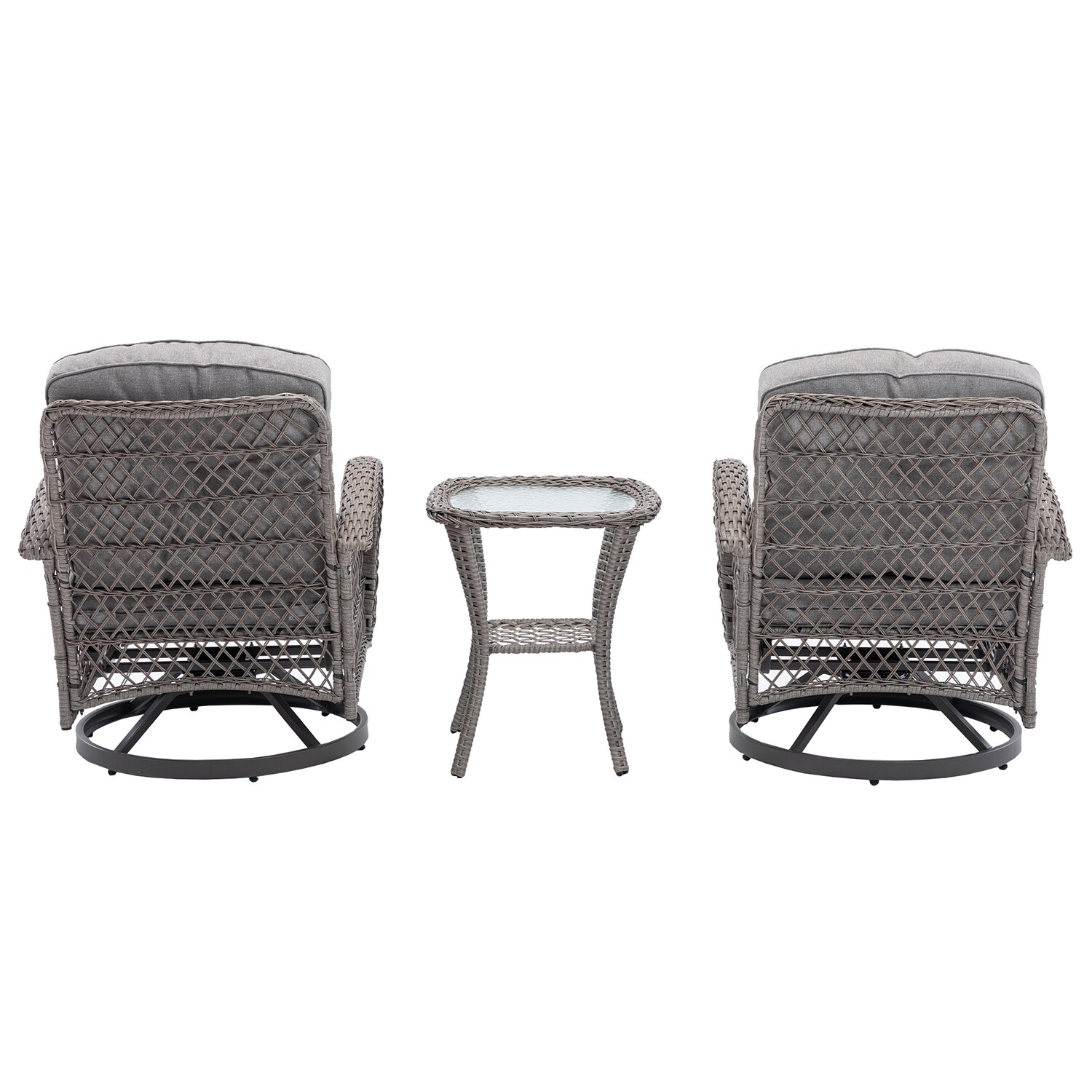 GZMR MS-PC001AL-BL Patio-Conversation-Sets - View #6