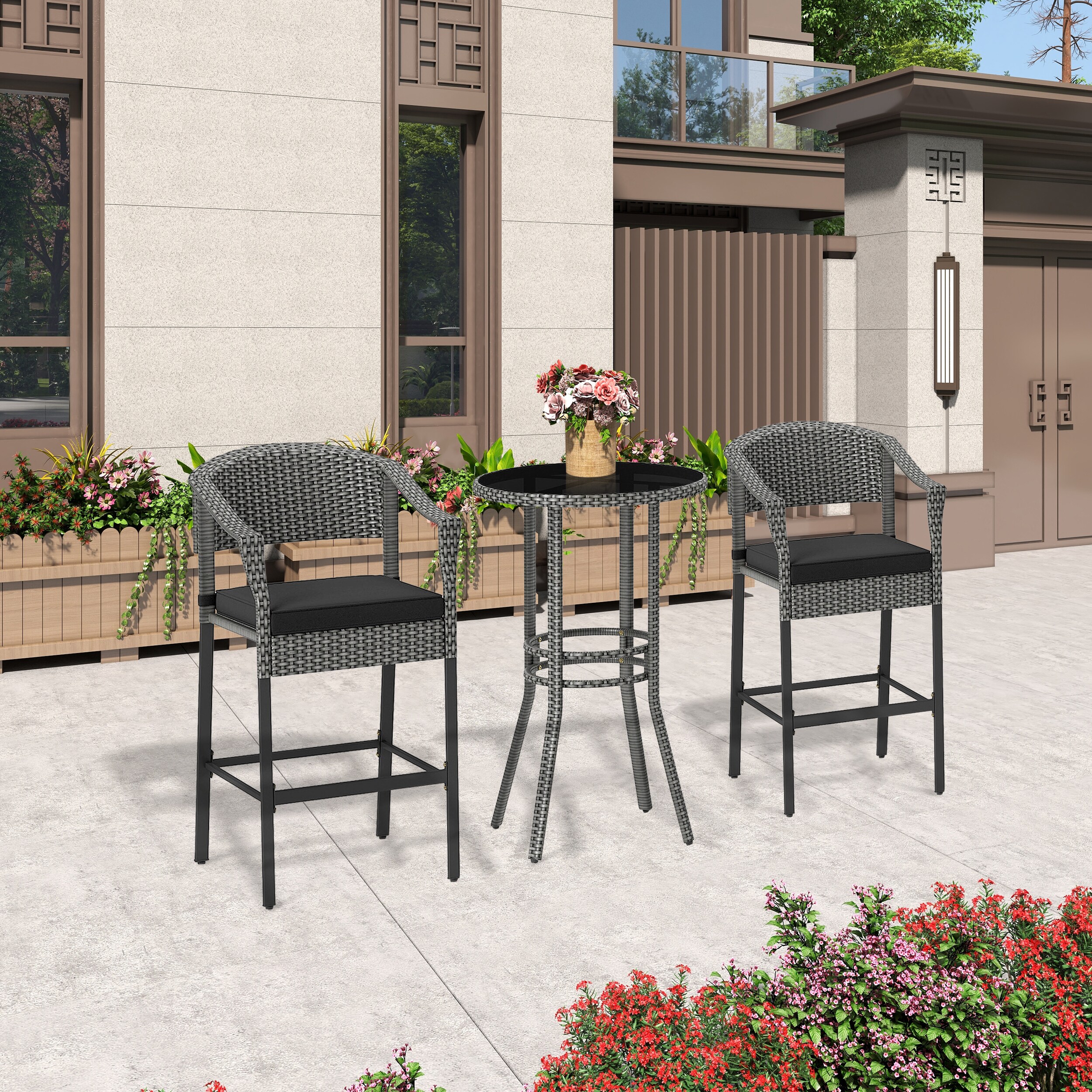 LIVIZA OUS72995DK Patio-Conversation-Sets - View #5