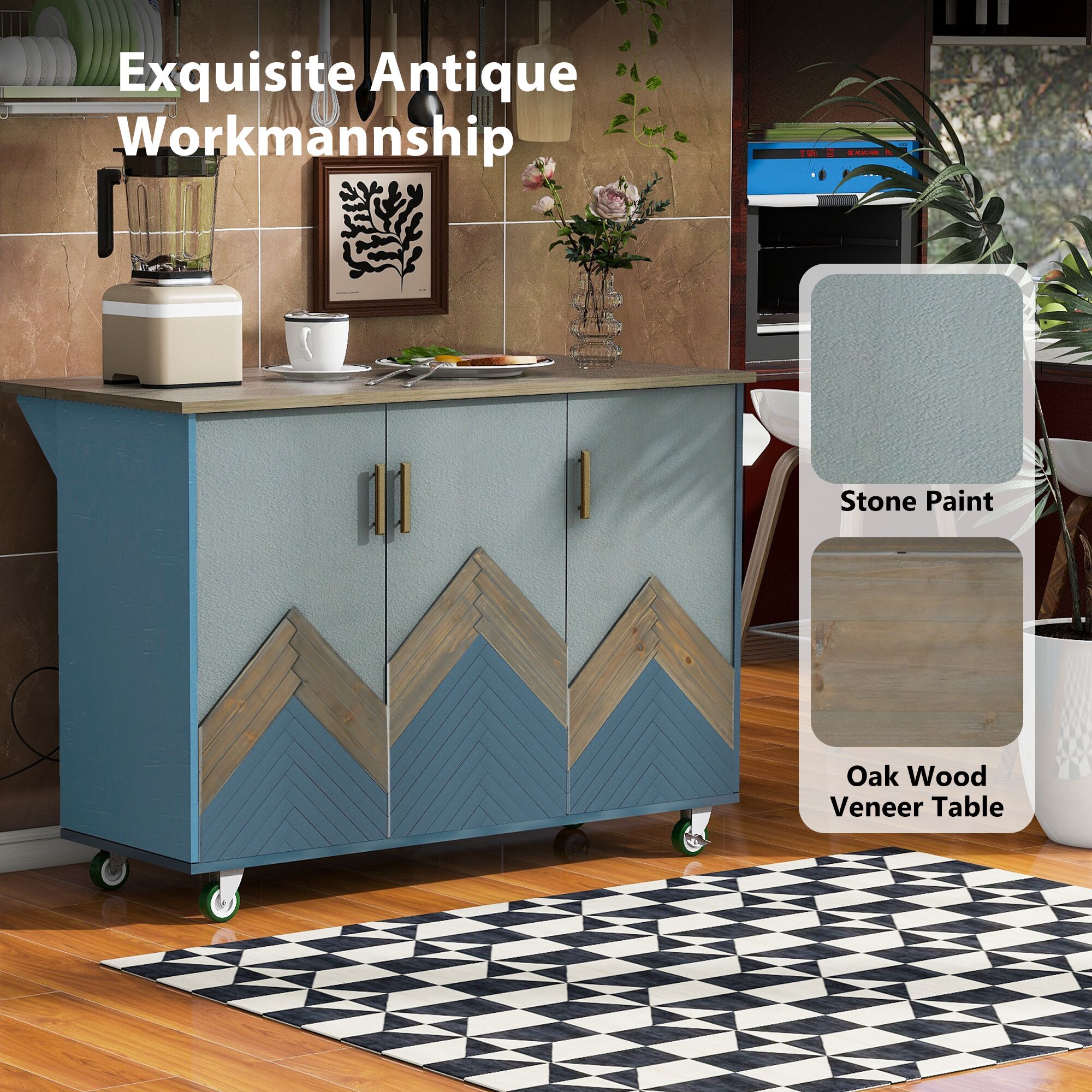 ModernLuxe L-WF315658AAG Kitchen-Furniture - View #3