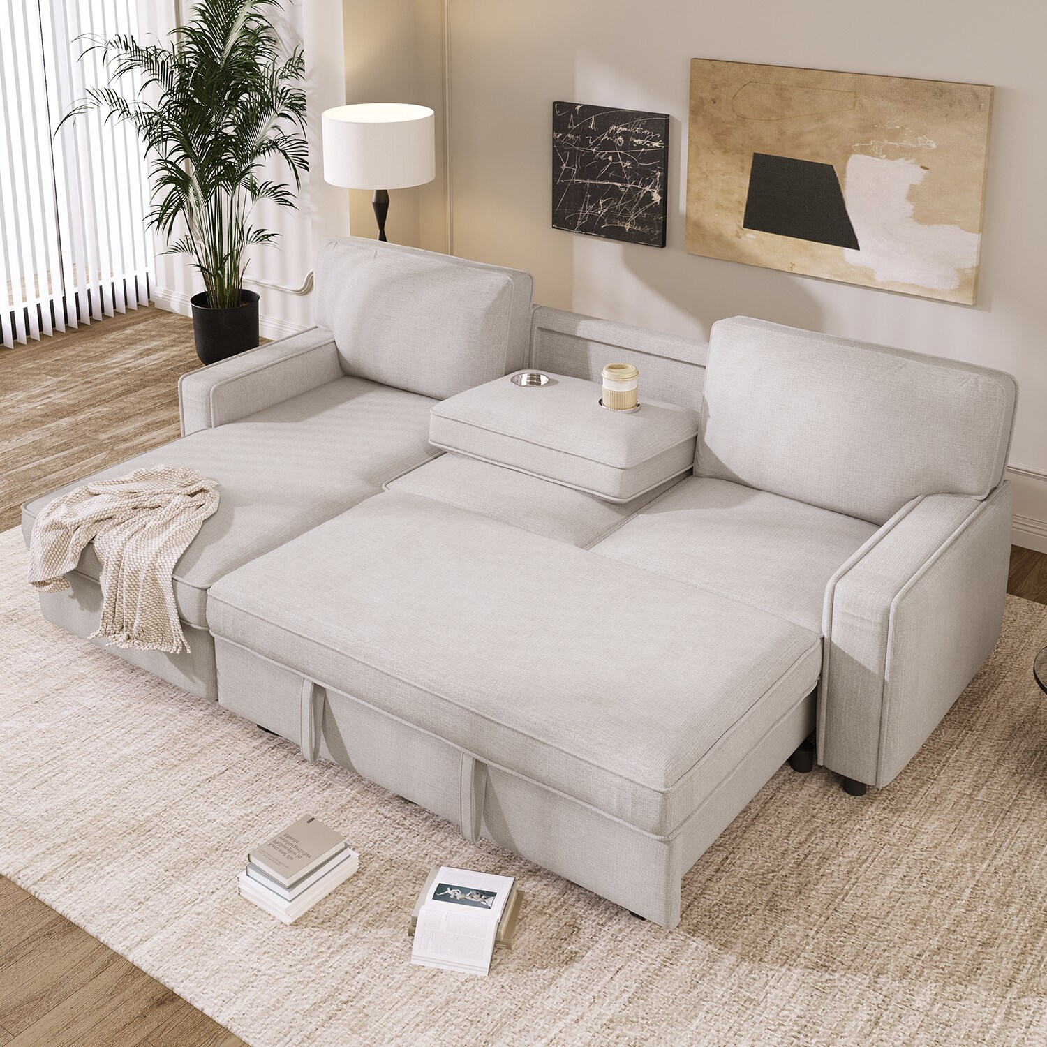 Modern sleeper sectional discount