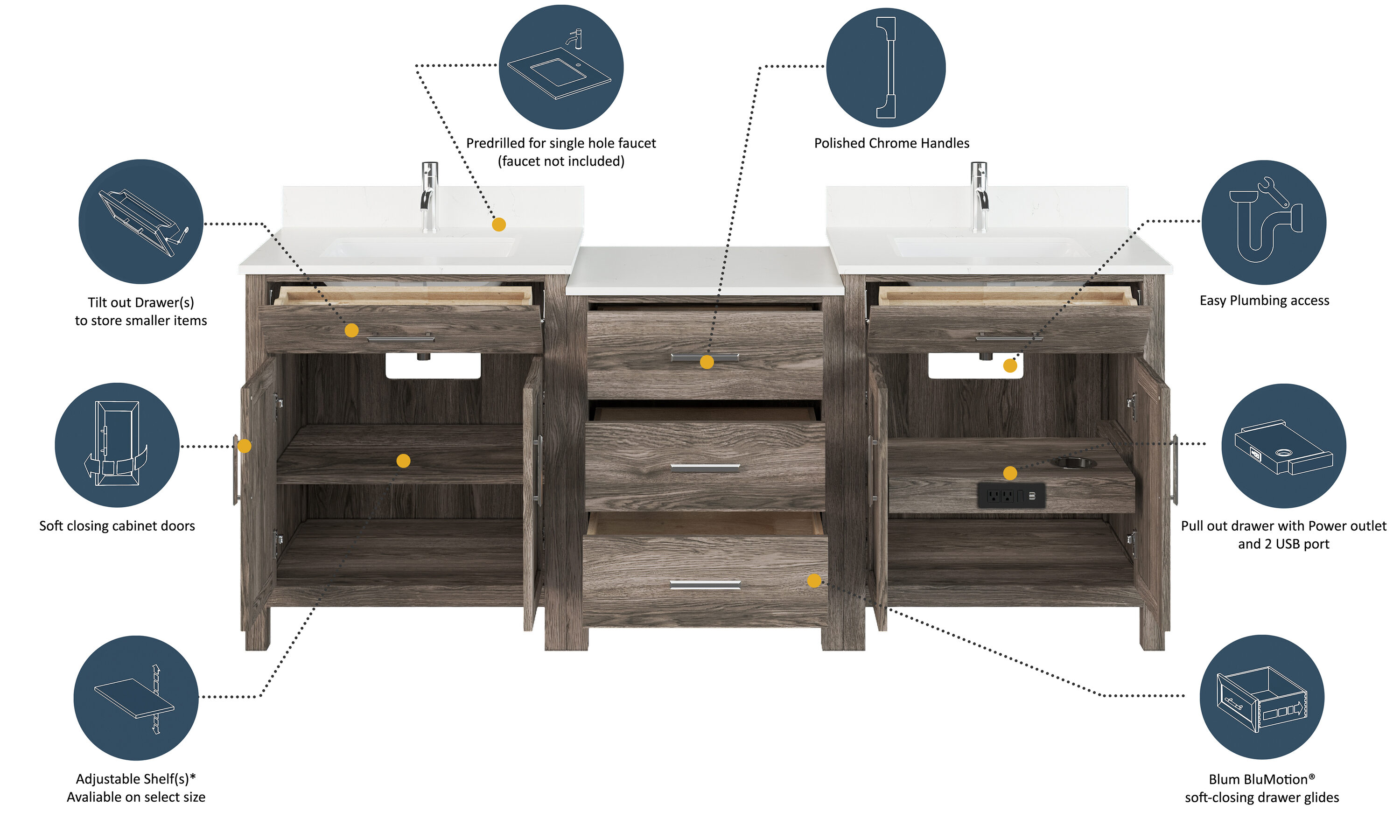 Spa Bathe KA84FG Bath-Vanity-Combo - View #9