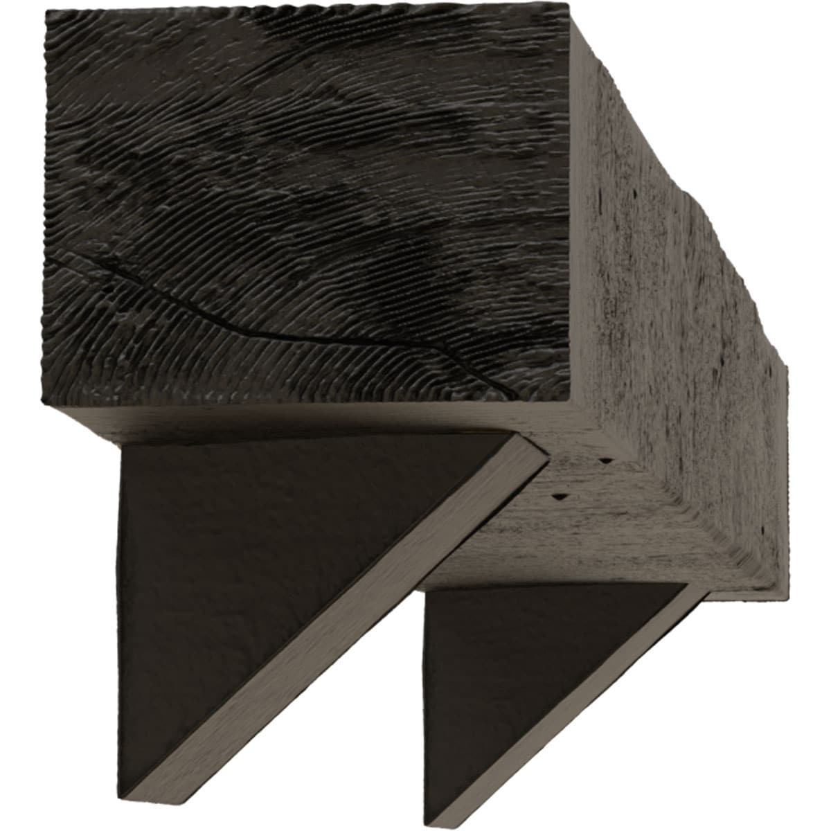 Ekena Millwork MANURC06X08X60BKBC Mantel-Shelves - View #4